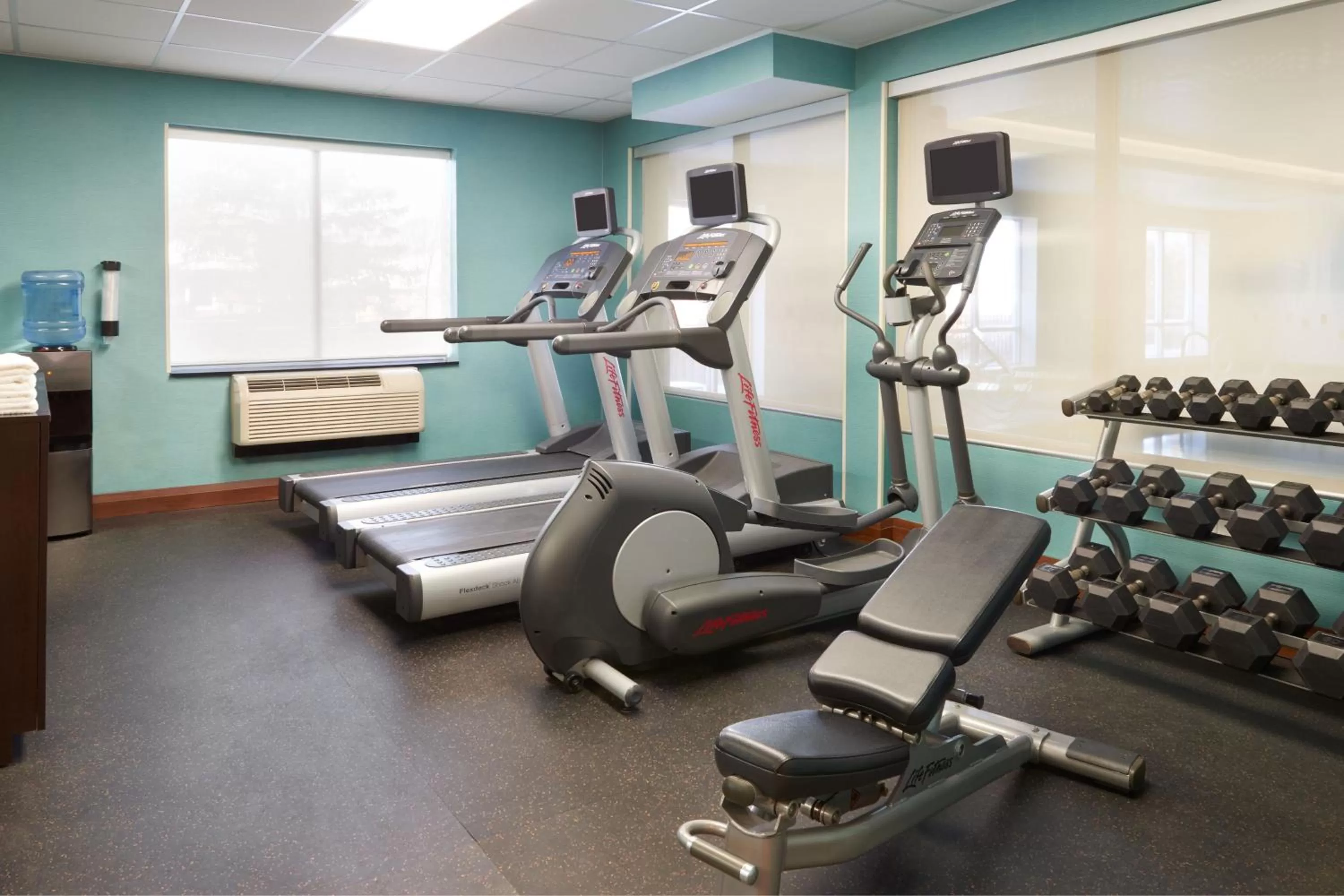 Fitness centre/facilities in Fairfield Inn & Suites by Marriott Barrie