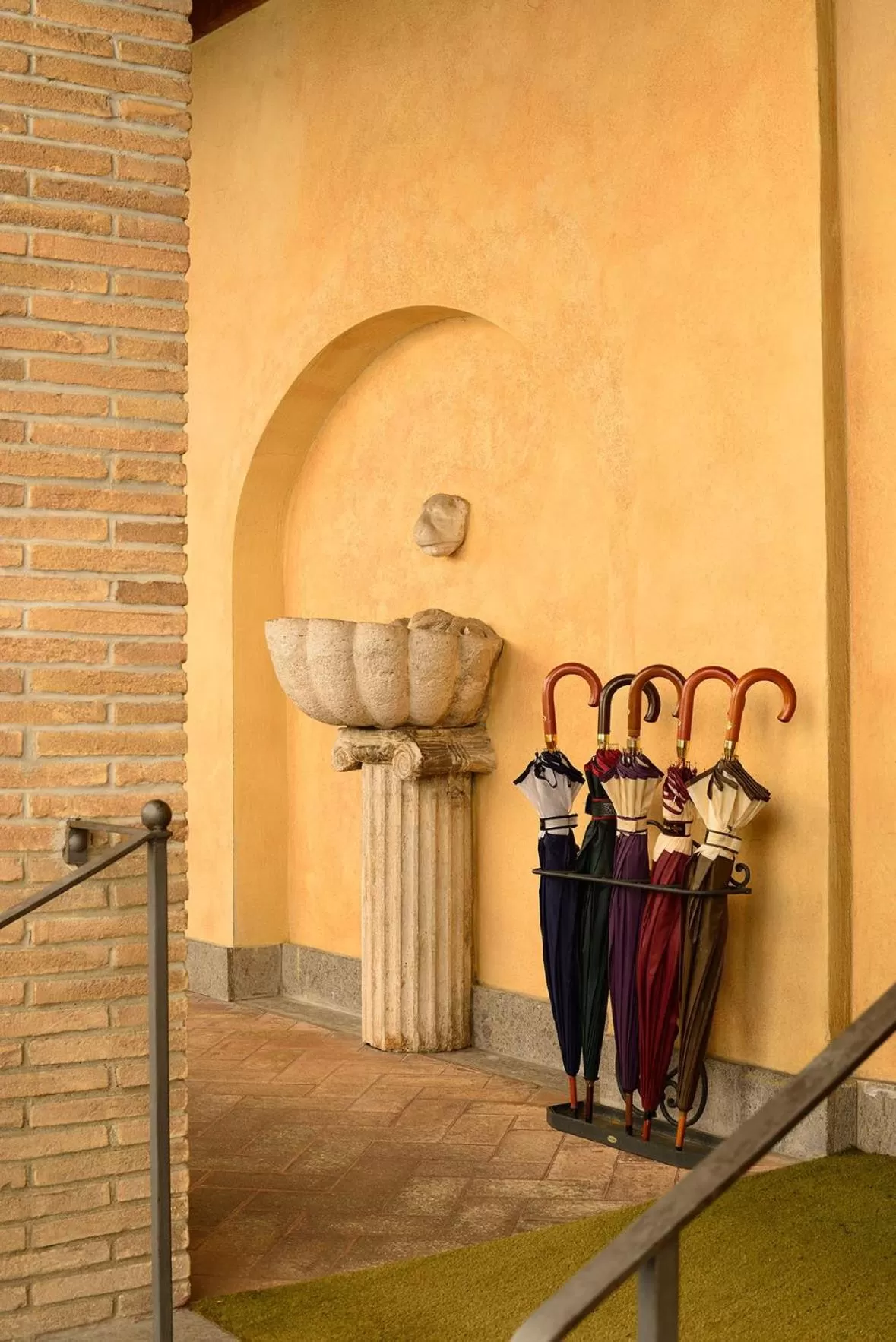 Decorative detail in Hotel Santa Maria