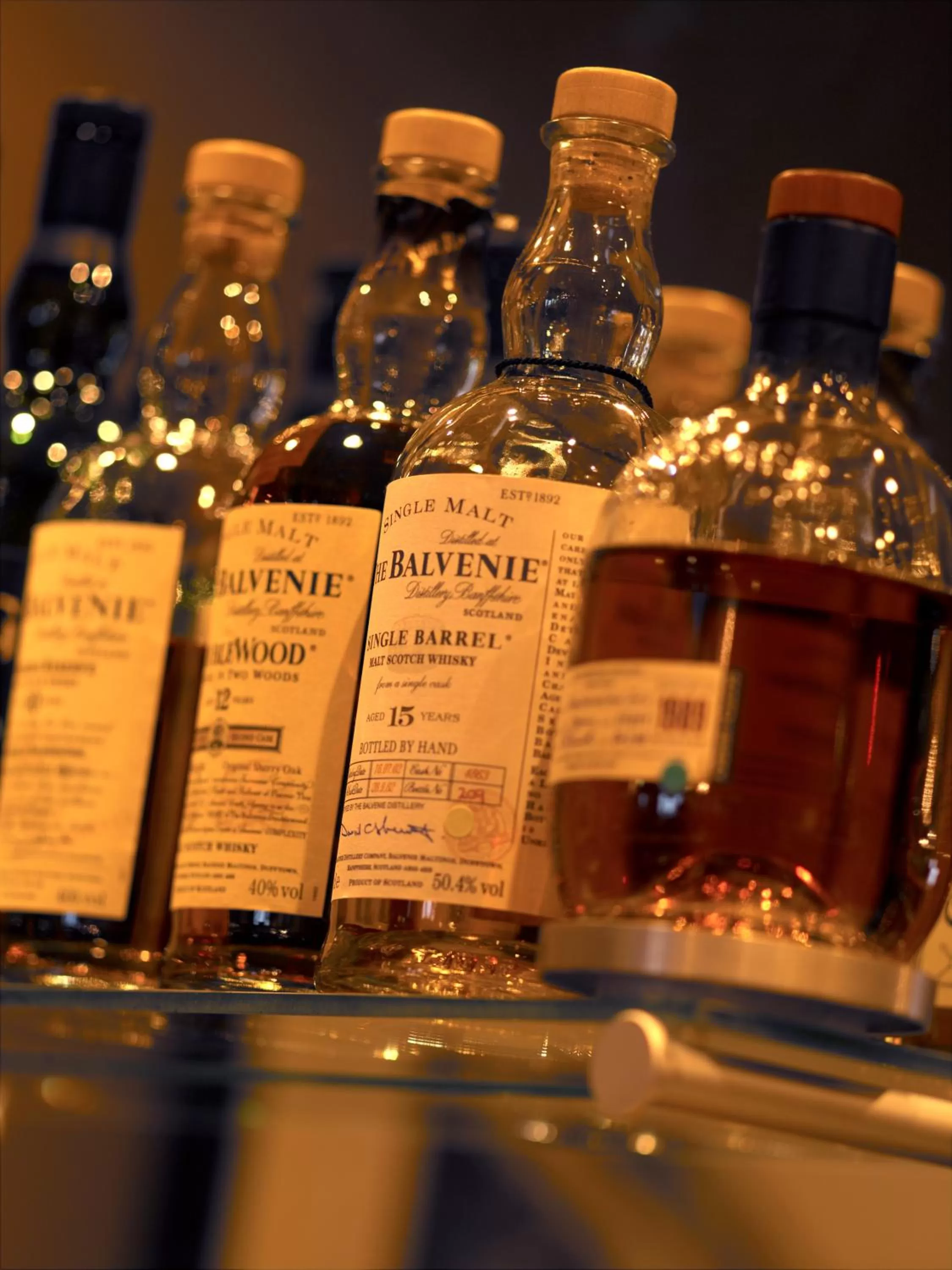 Alcoholic drinks in Burt's Hotel