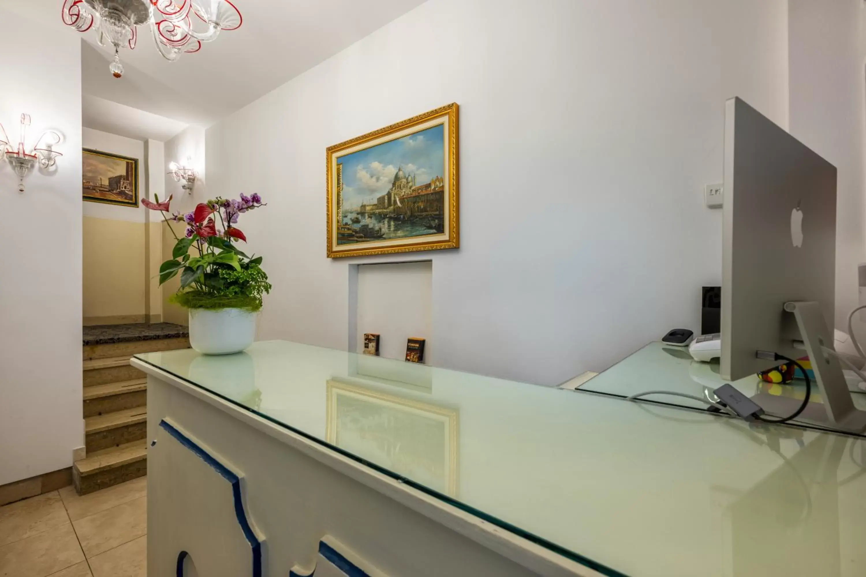 Lobby or reception in Al Gazzettino Lobby or reception in Al Gazzettino