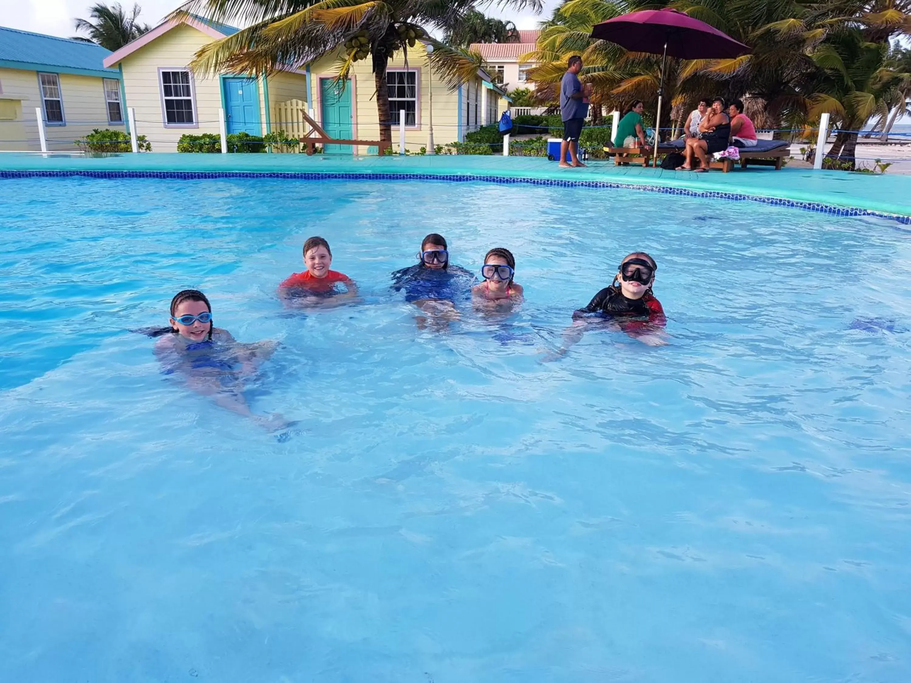 People, Swimming Pool in Royal Caribbean Resort