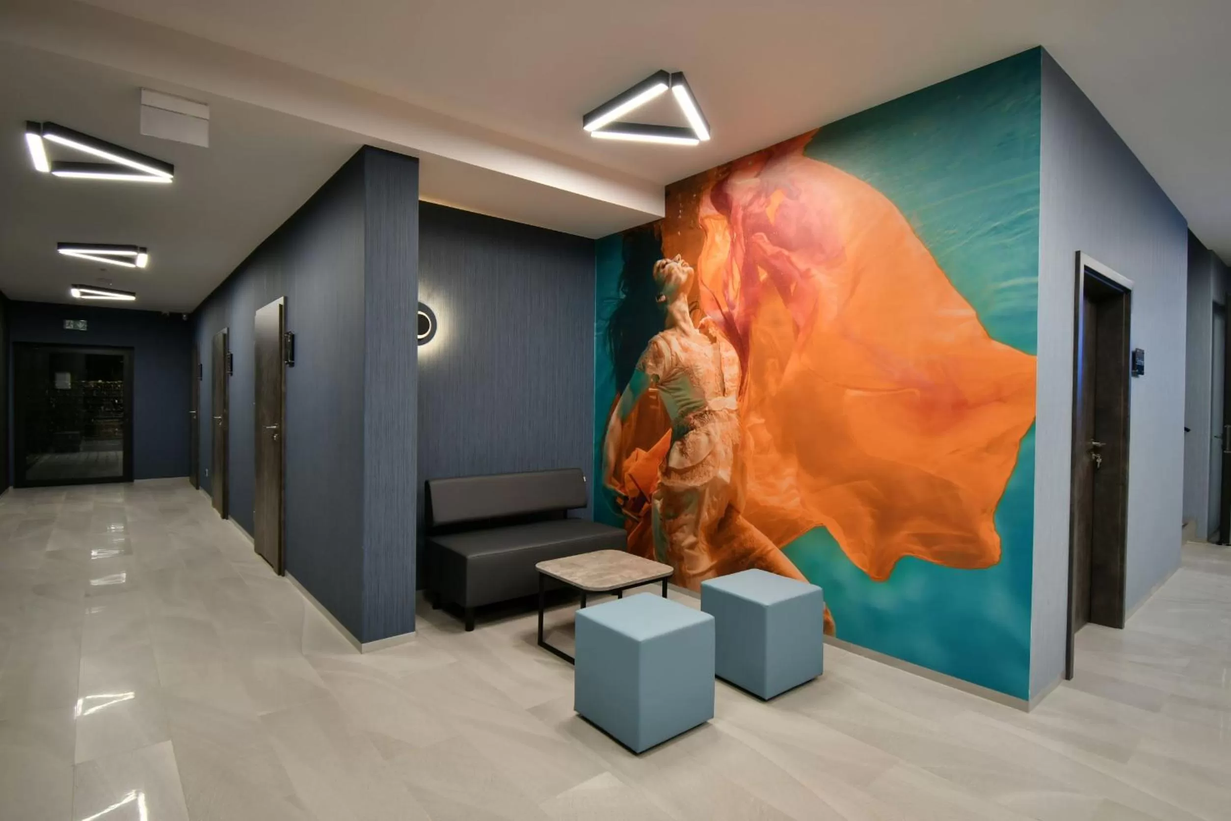 Lobby or reception in Za Bunkrem