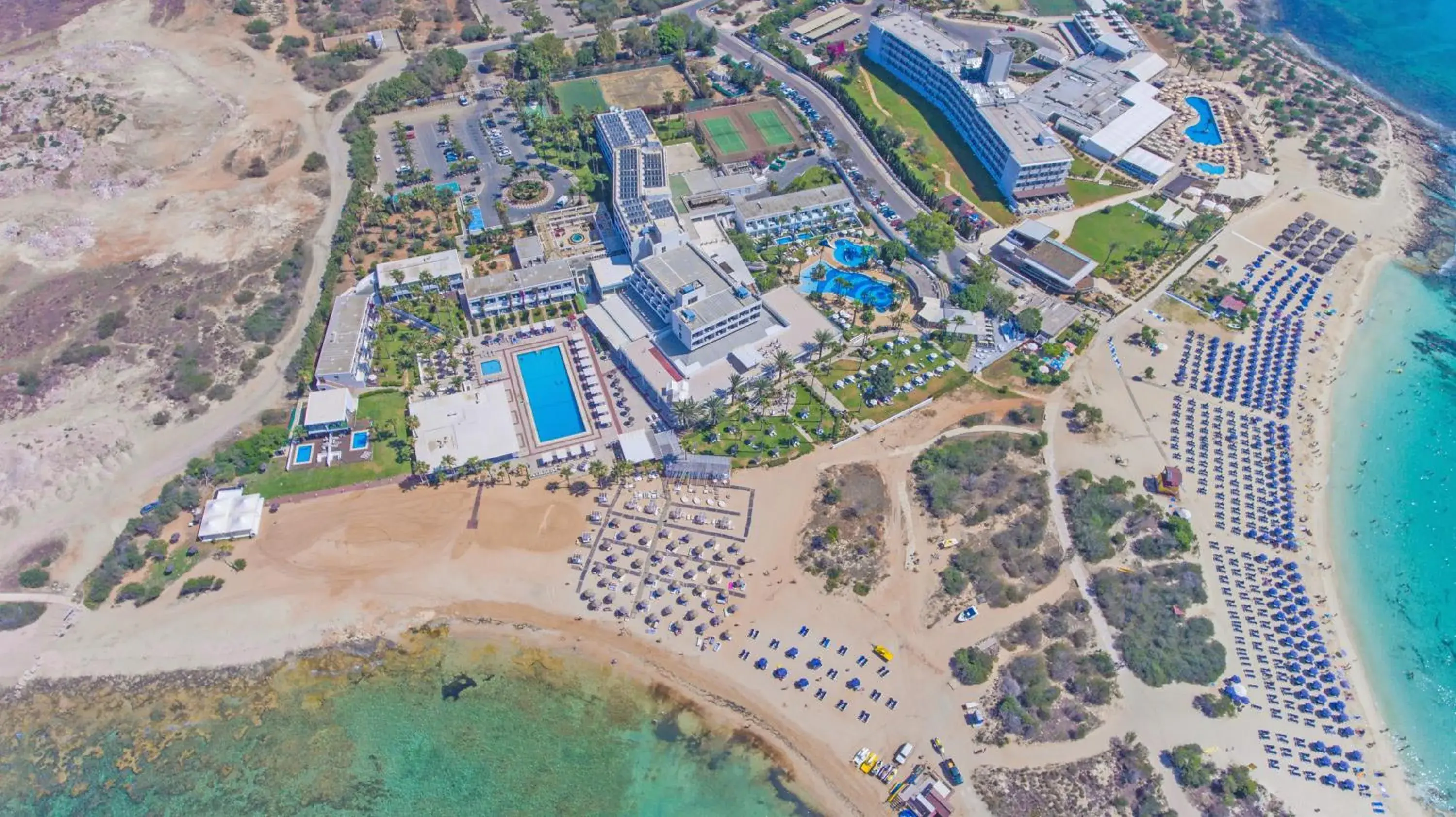 Bird's eye view, Bird's-eye View in The Dome Beach Hotel & Resort