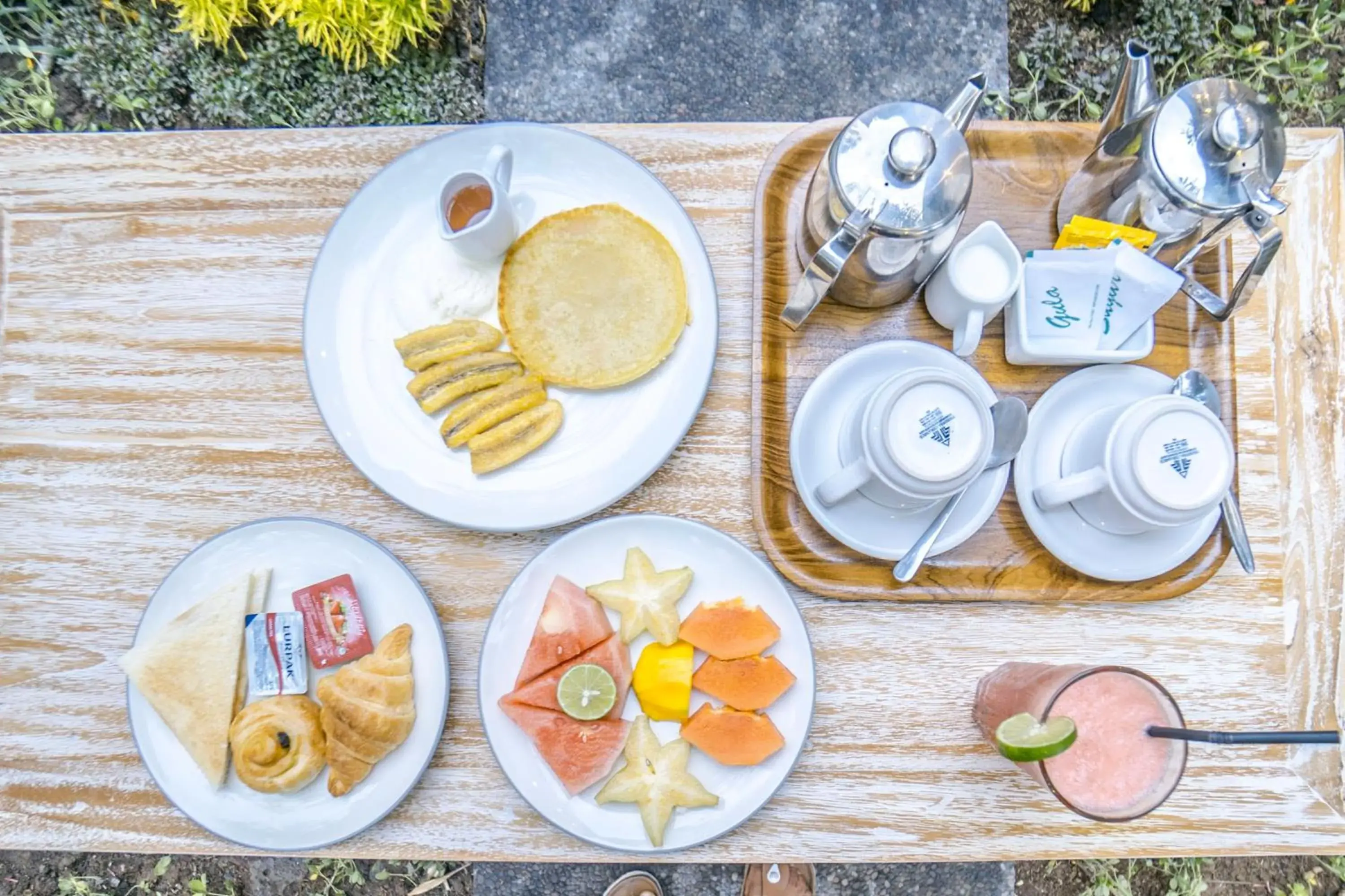 American breakfast, Breakfast in Ubud Tropical Garden 2