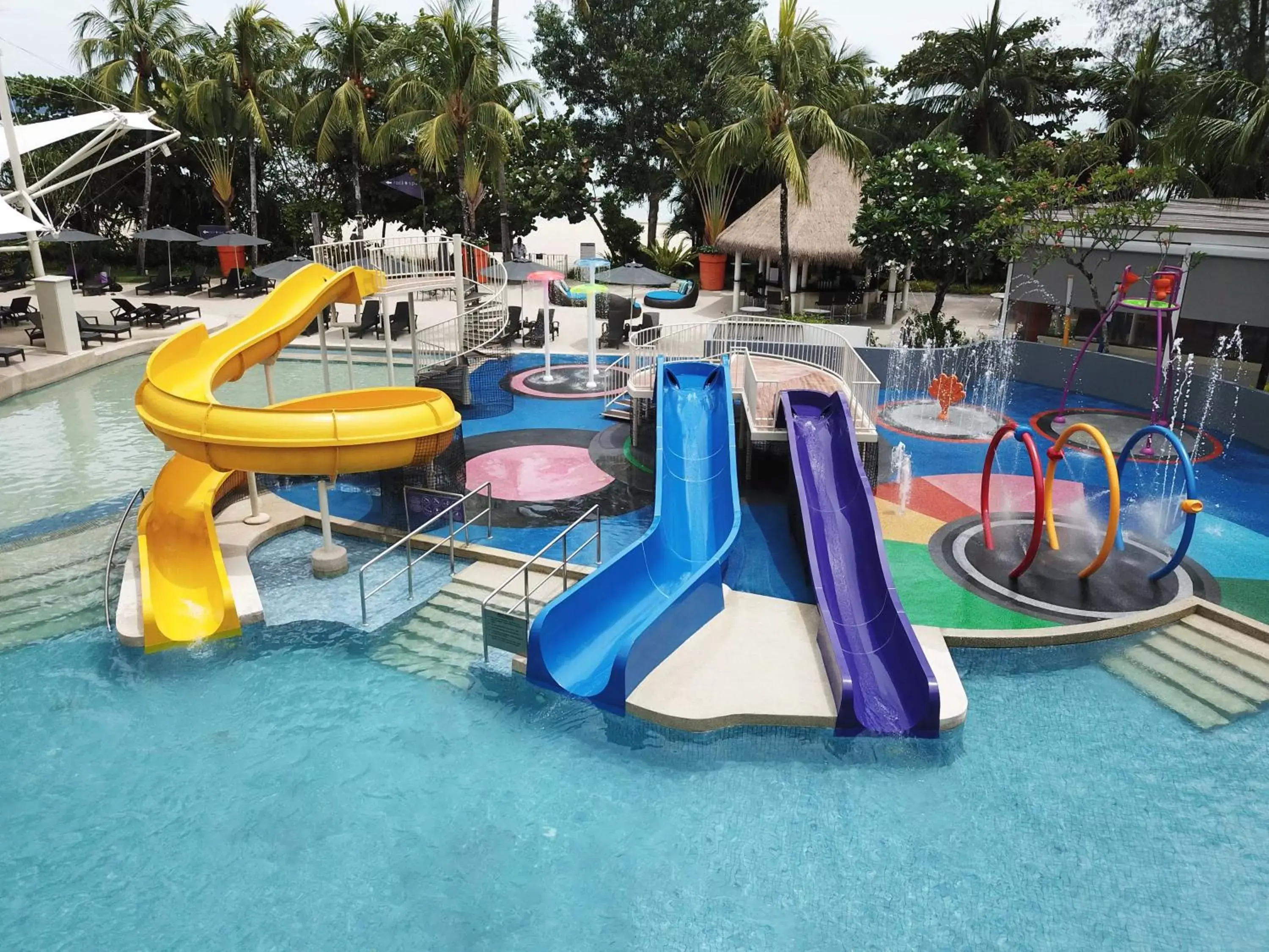 Swimming pool, Water Park in Hard Rock Hotel Penang