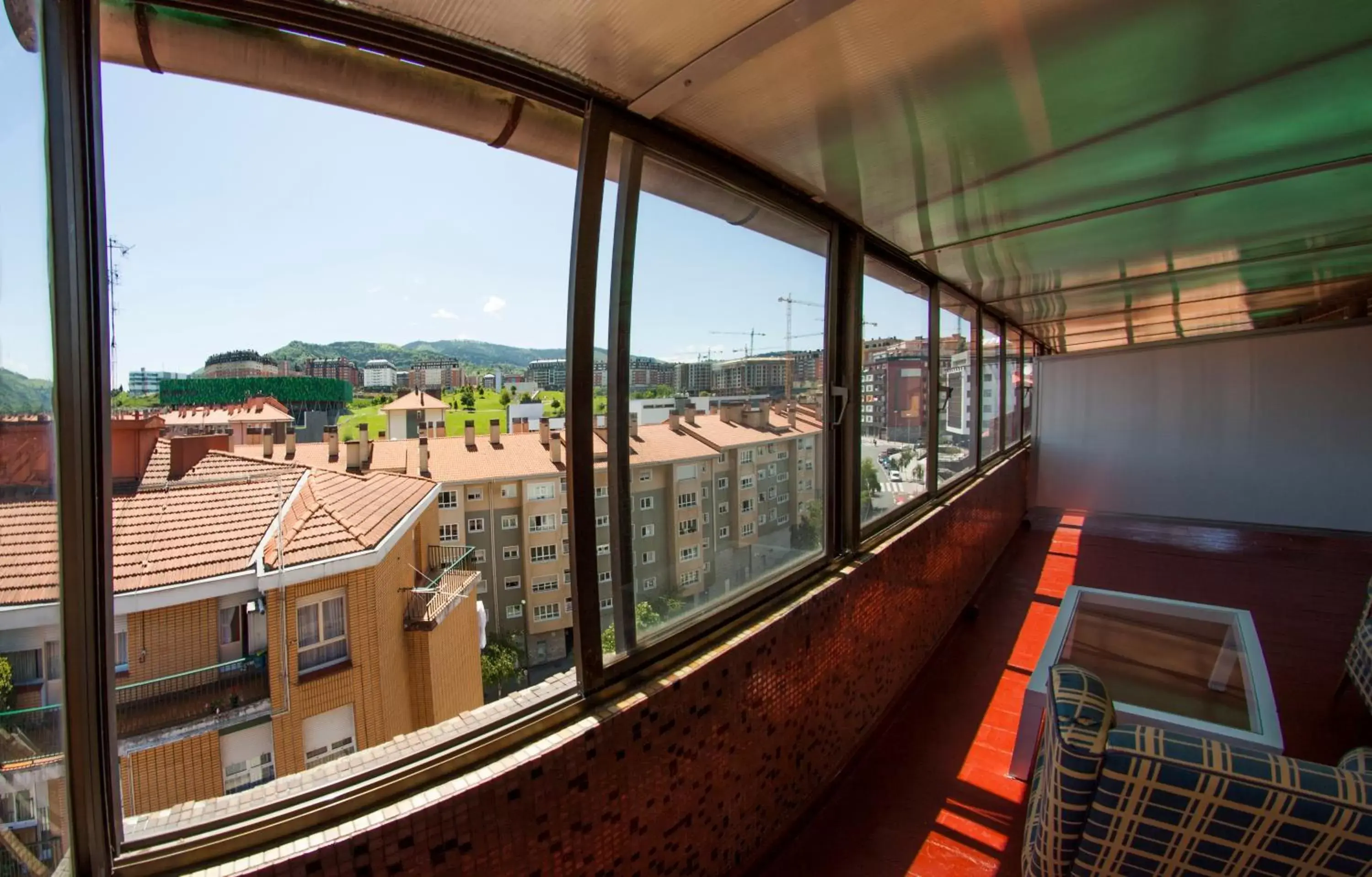 Balcony/Terrace in Hotel Bilbi