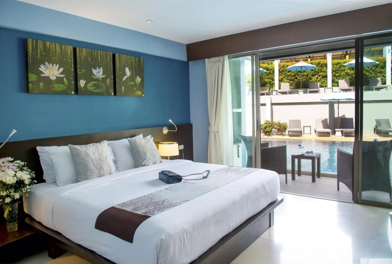 Bedroom, Bed in Buri Tara Resort - SHA Extra Plus