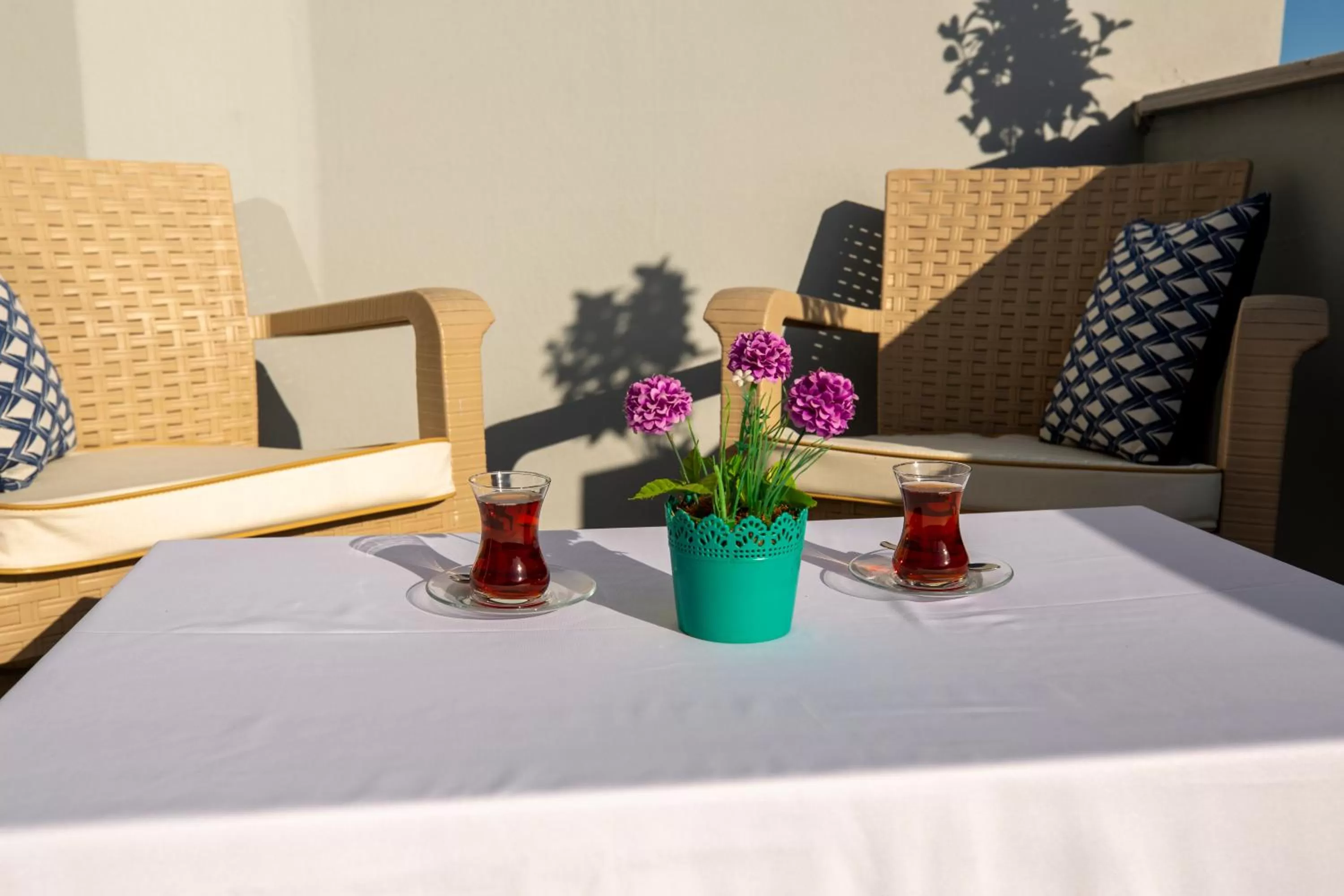 Seating area in Albatros Hagia Sophia Hotel