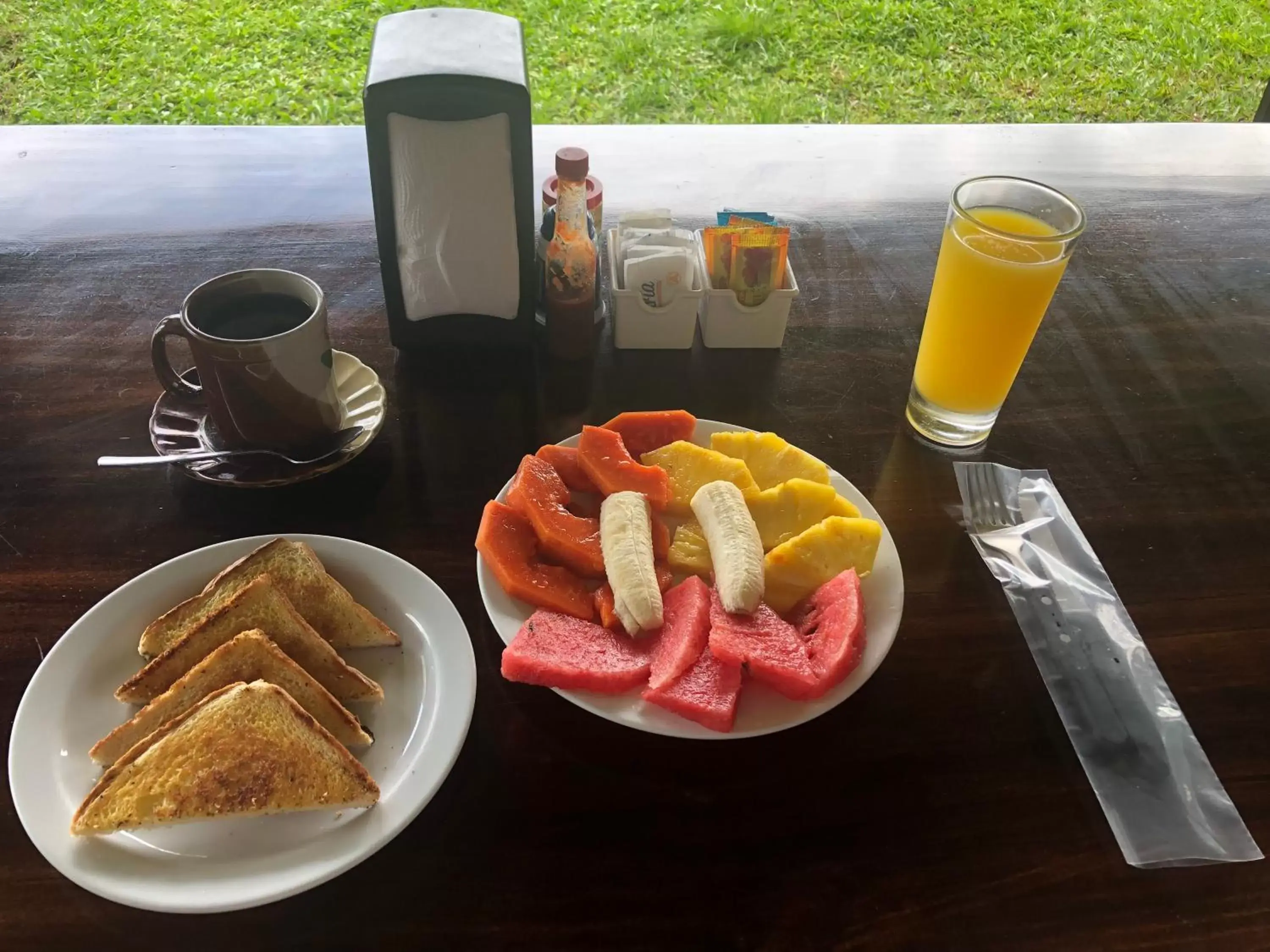 Breakfast in Hotel Villas Vista Arenal