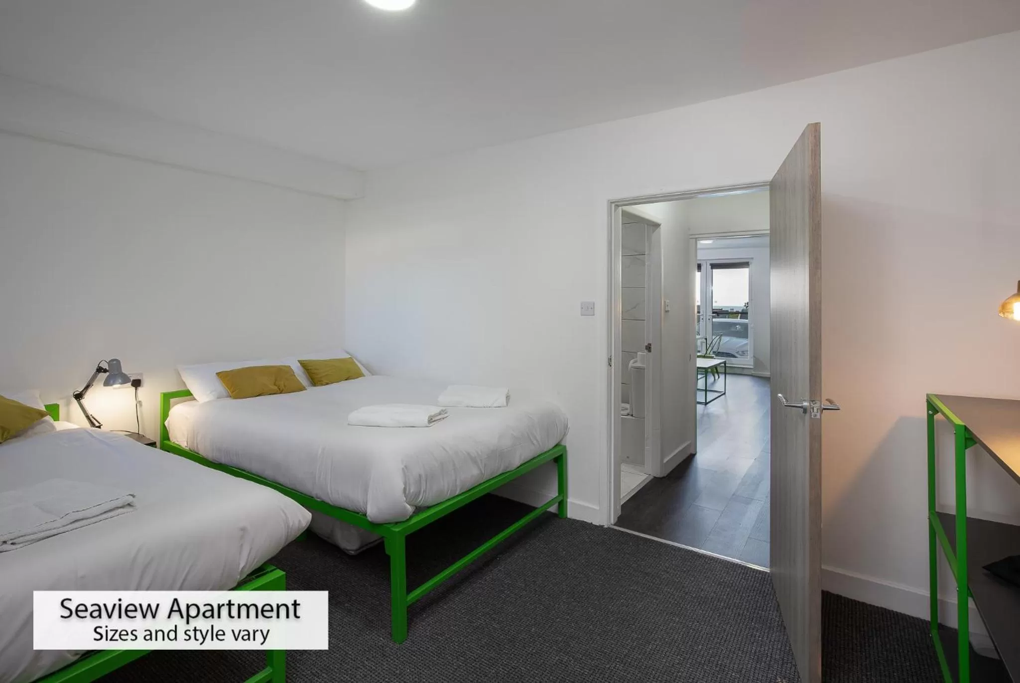 Bed in ApartHotel421 by Seafront Collection