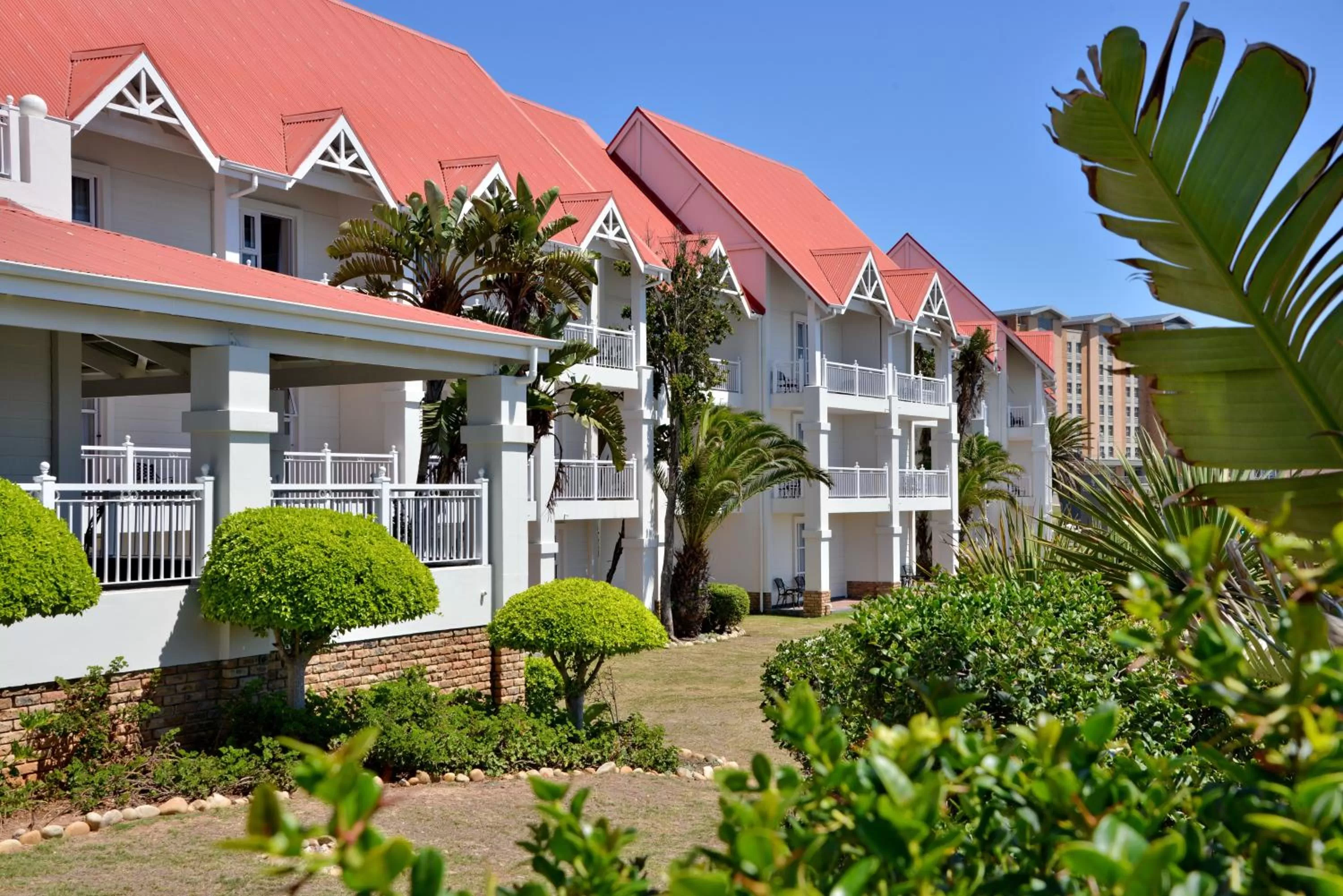 Property building in Courtyard Hotel Gqeberha