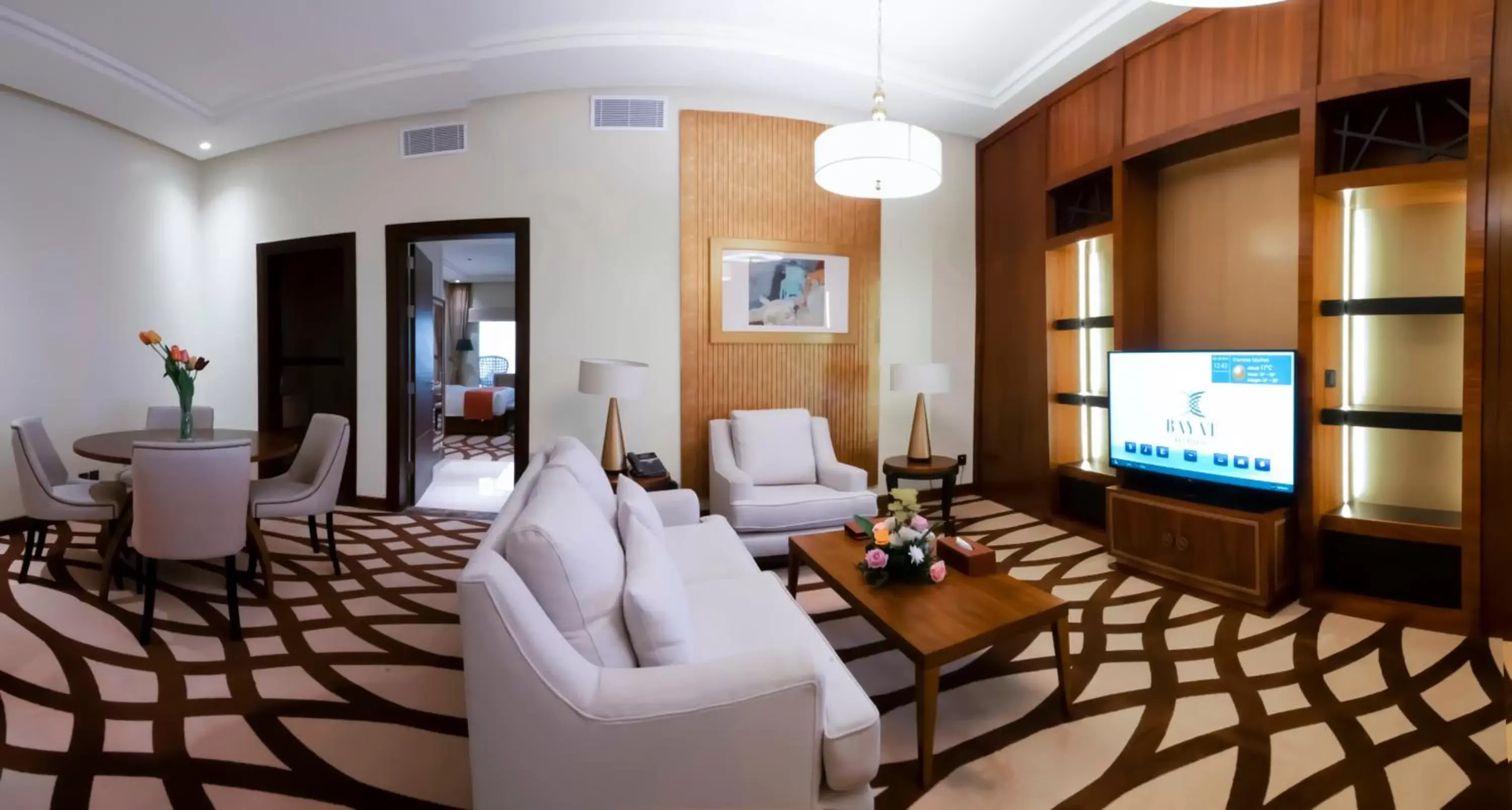 Seating Area in Bayat Hotel