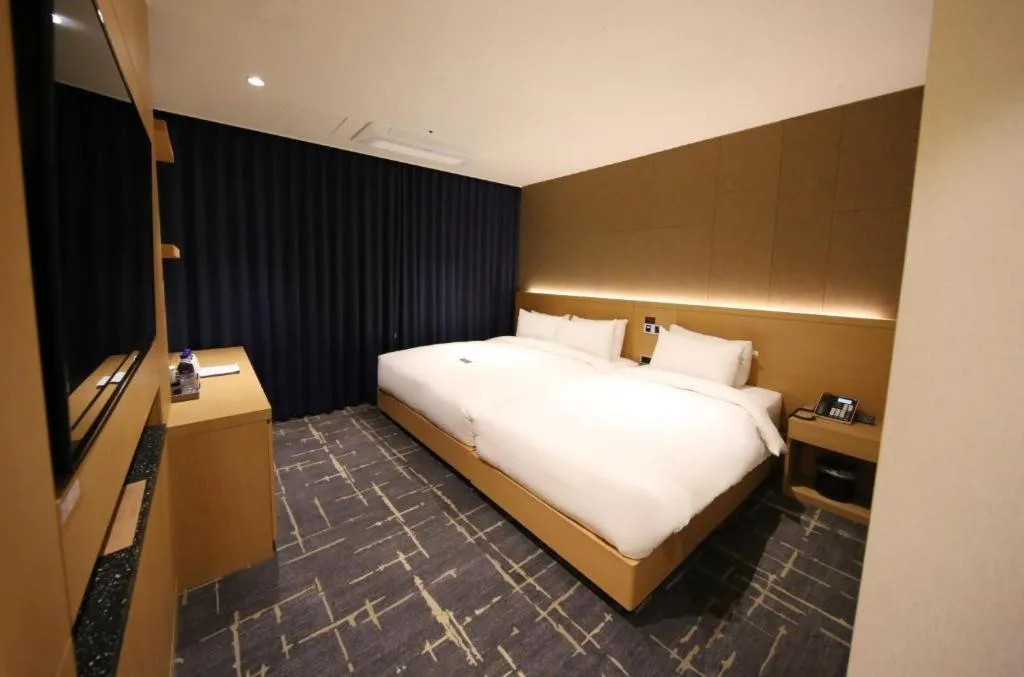 Bed in Sea Cruise Hotel