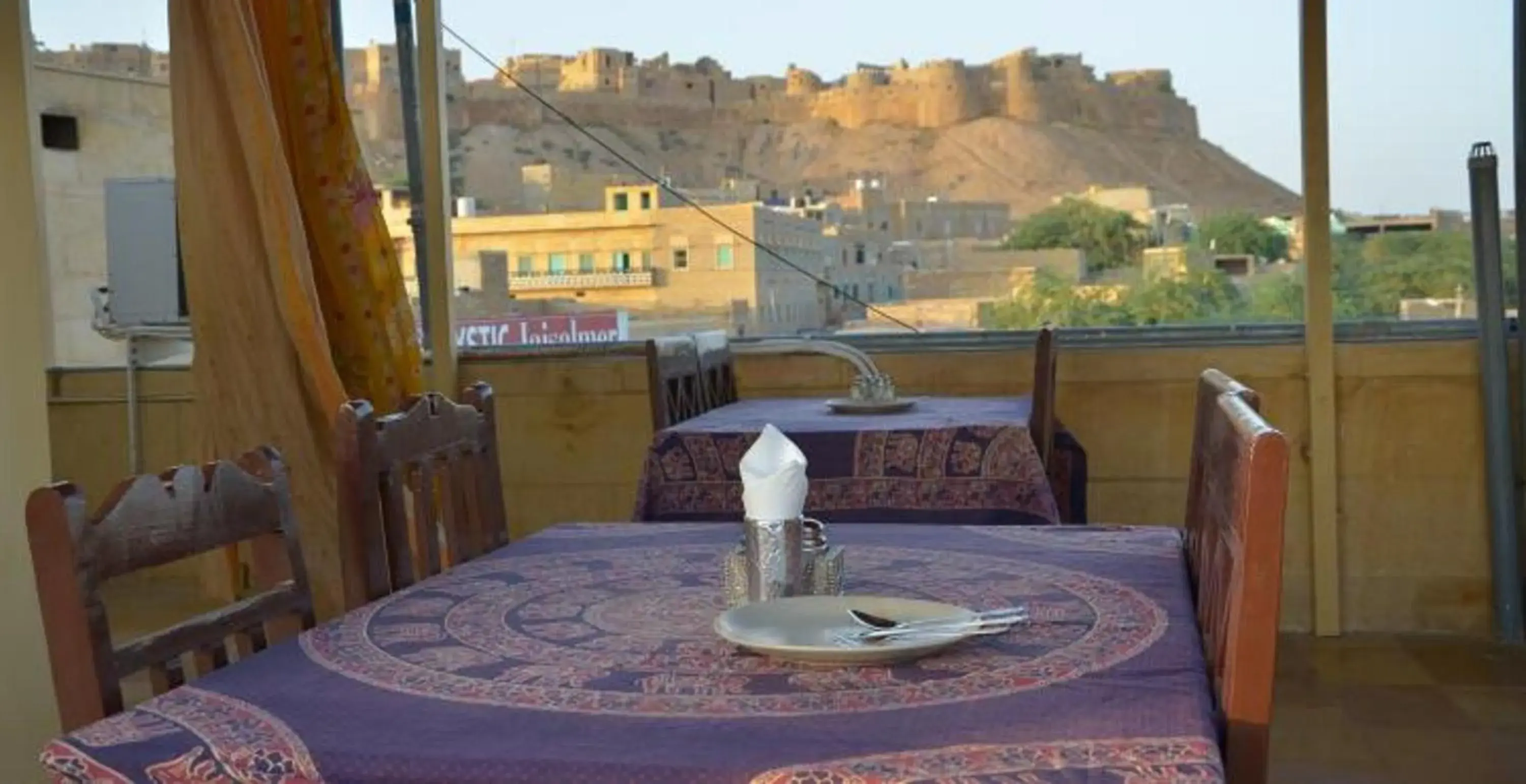 Dining area in Hotel Royal Haveli