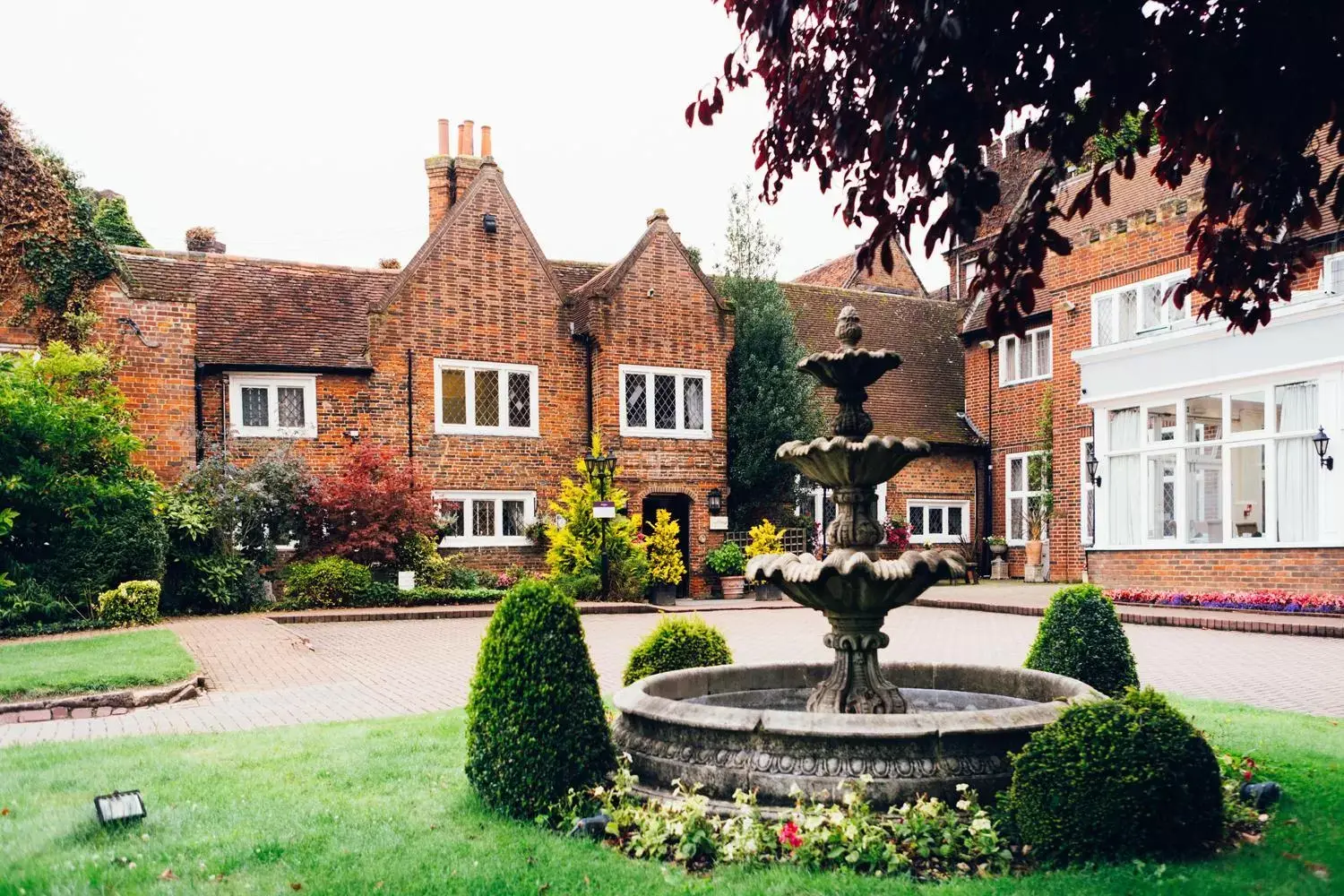 Facade/entrance, Property Building in Mercure Letchworth Hall Hotel