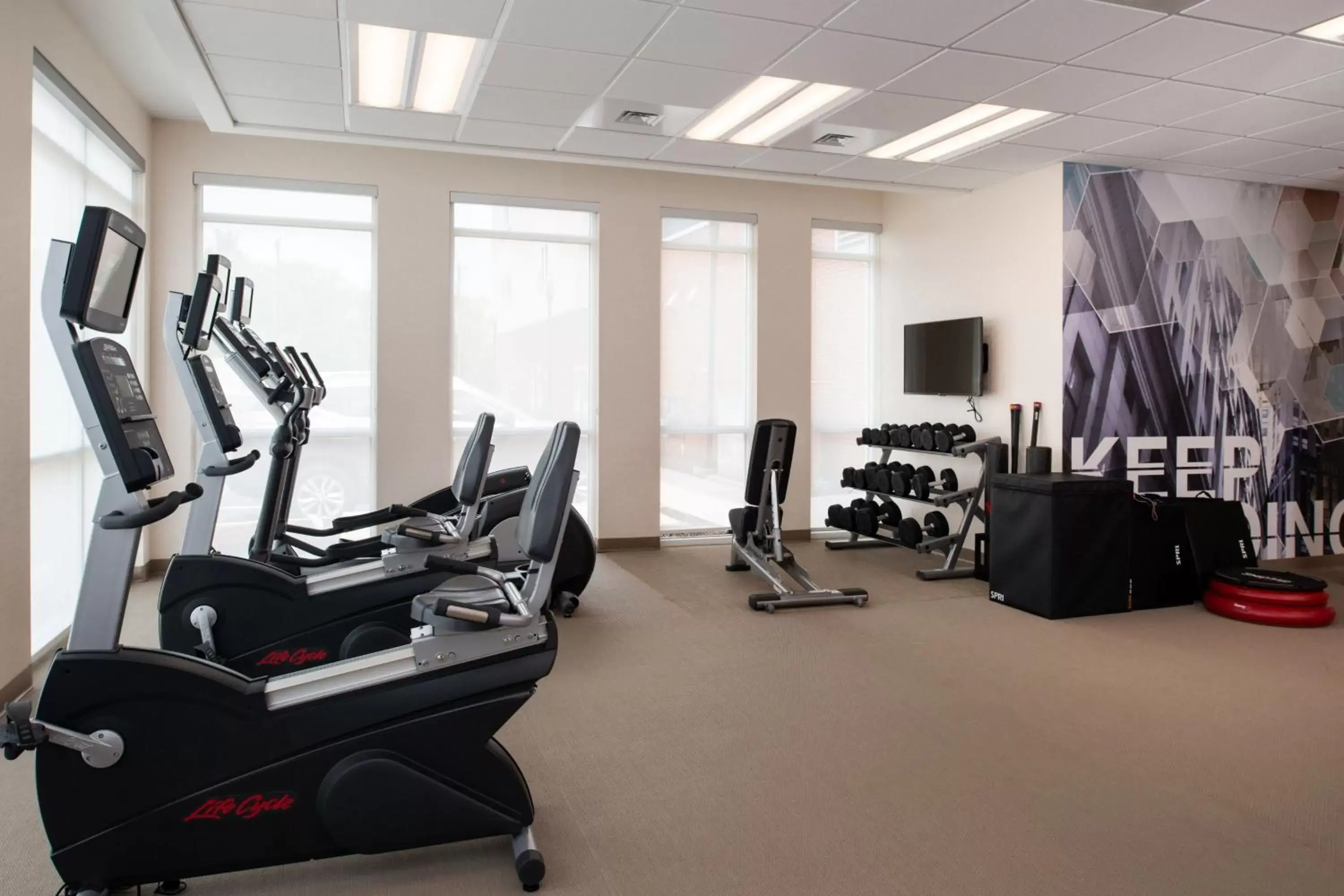 Fitness centre/facilities, Fitness Center/Facilities in SpringHill Suites by Marriott Greensboro Airport