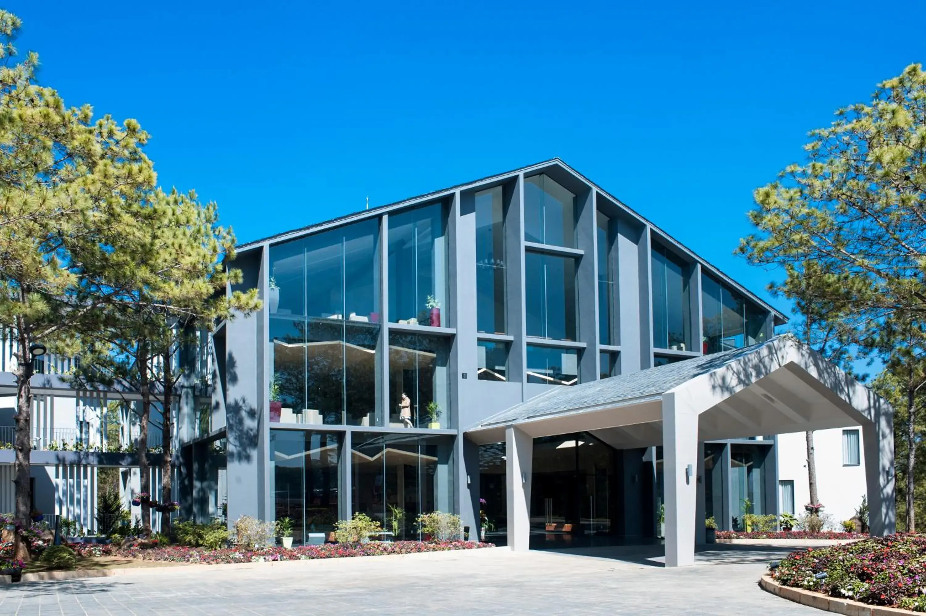 Property building in Terracotta Hotel & Resort Dalat Property building in Terracotta Hotel & Resort Dalat