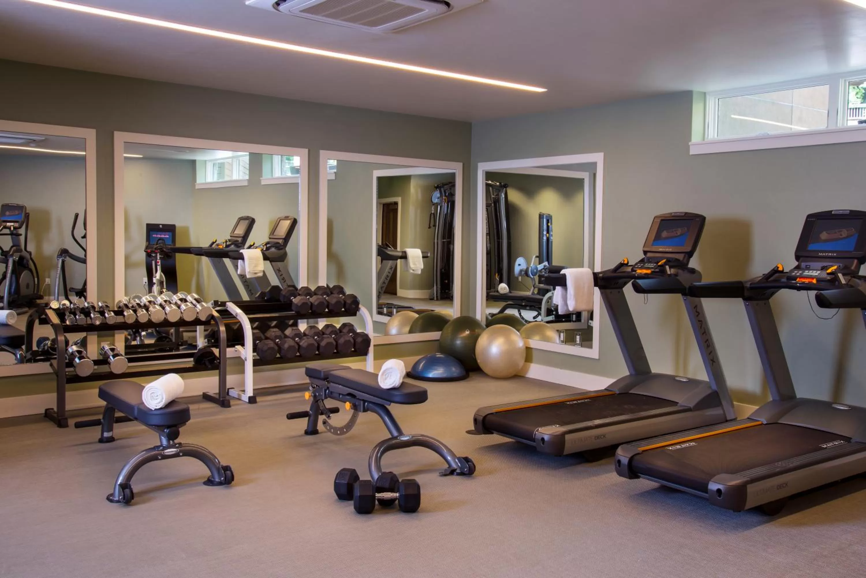 Fitness centre/facilities in The Gant