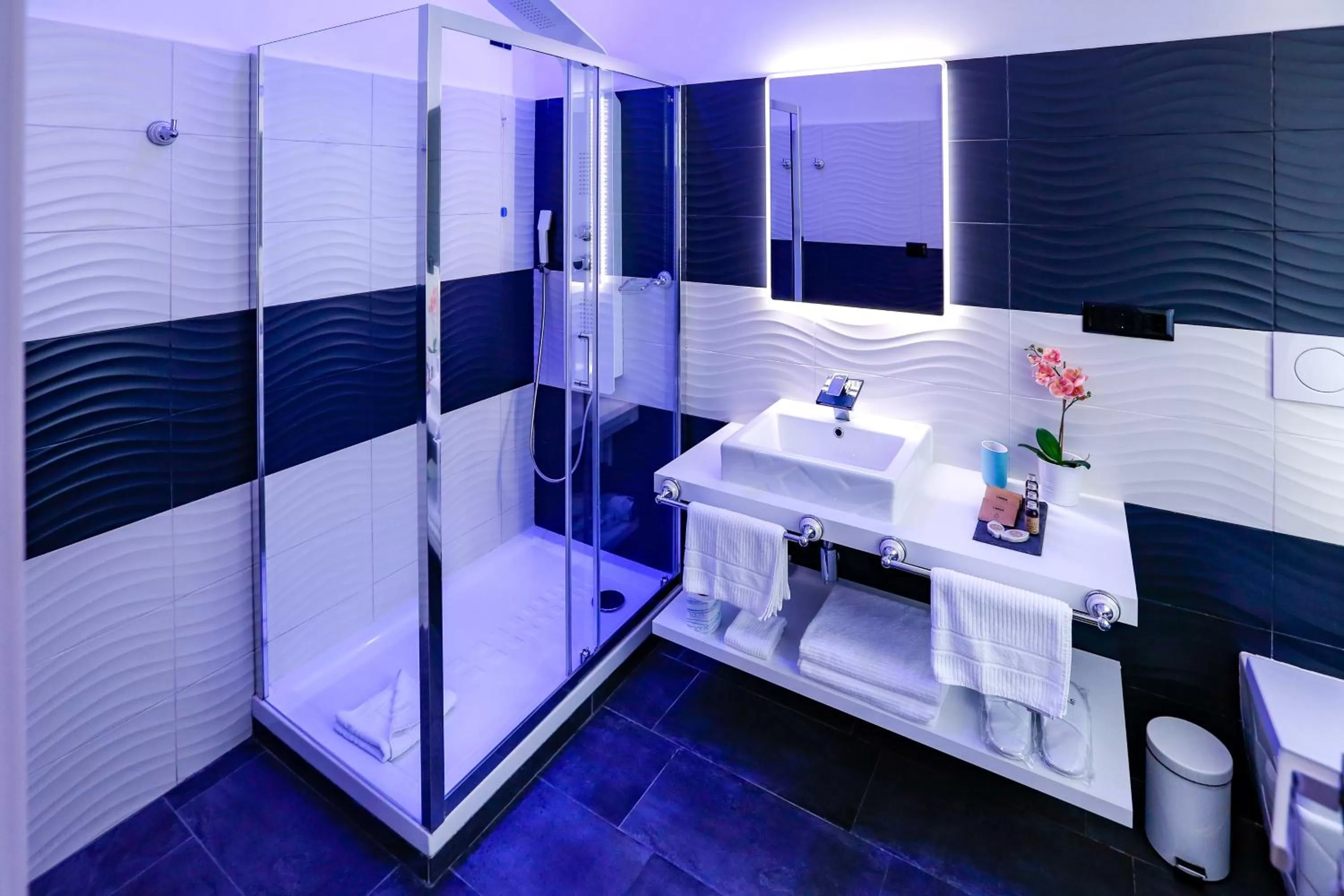 Bathroom in Escape Luxury Suite - CA Domus Collection