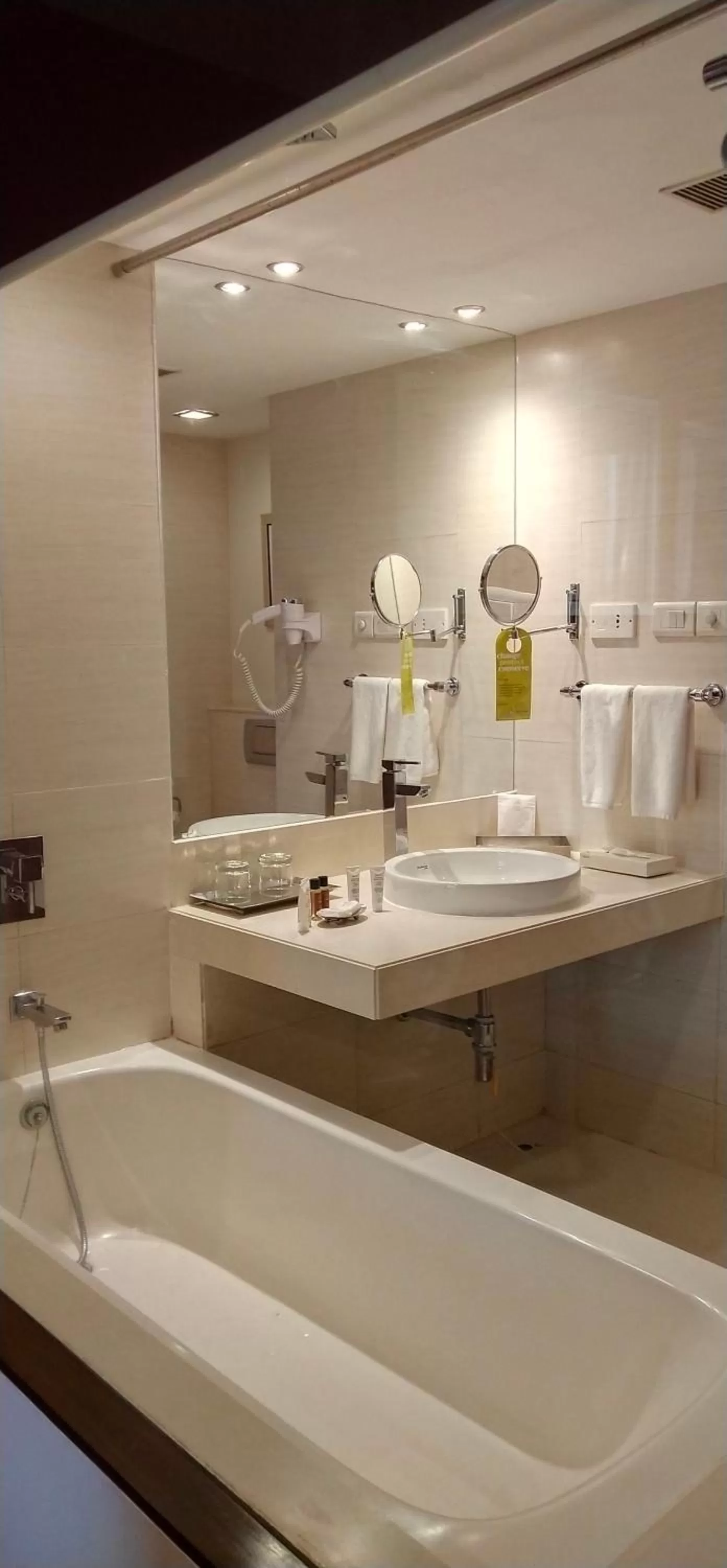 Bathroom in Royal Orchid Central, Pune