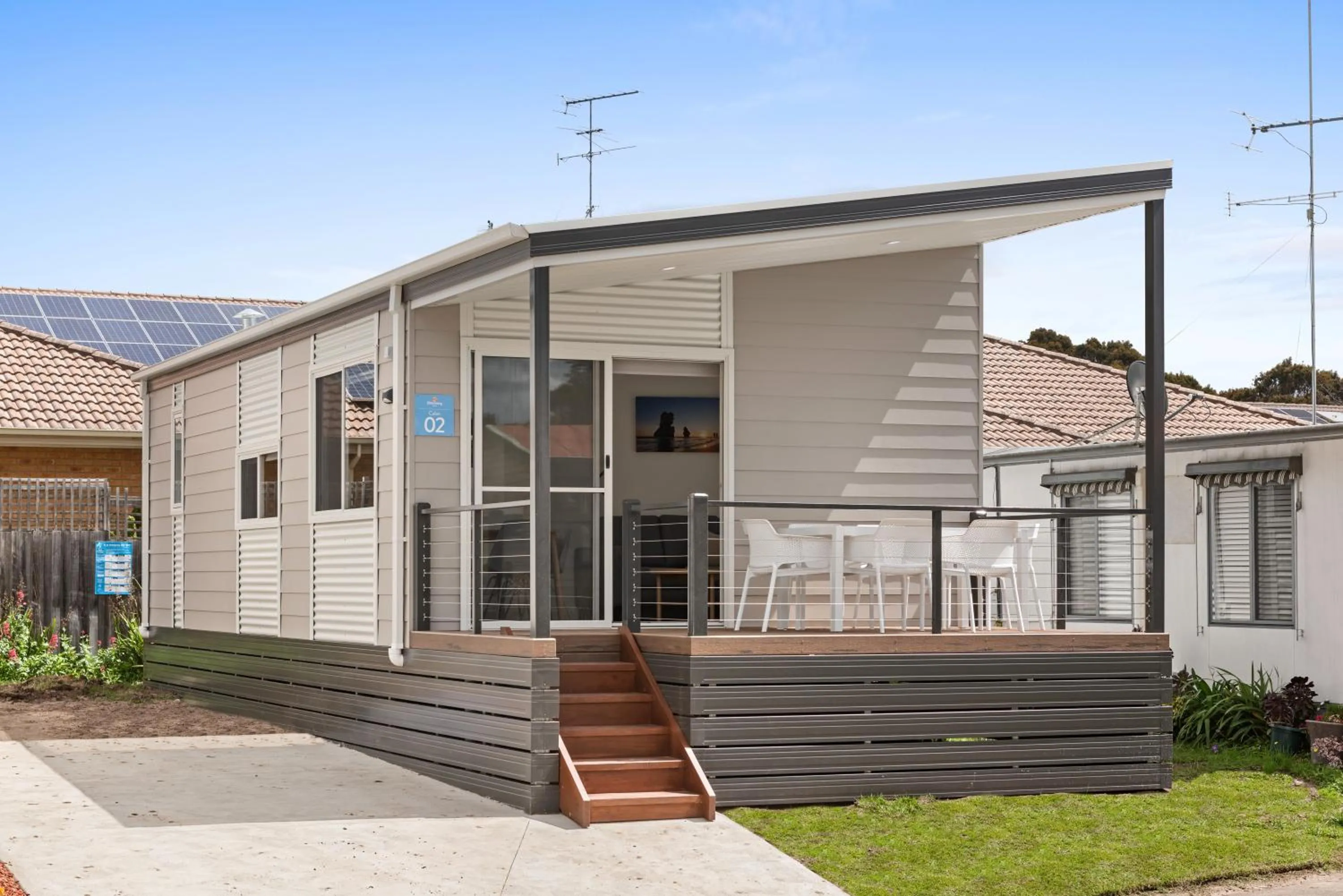 Facade/entrance in Discovery Parks - Geelong