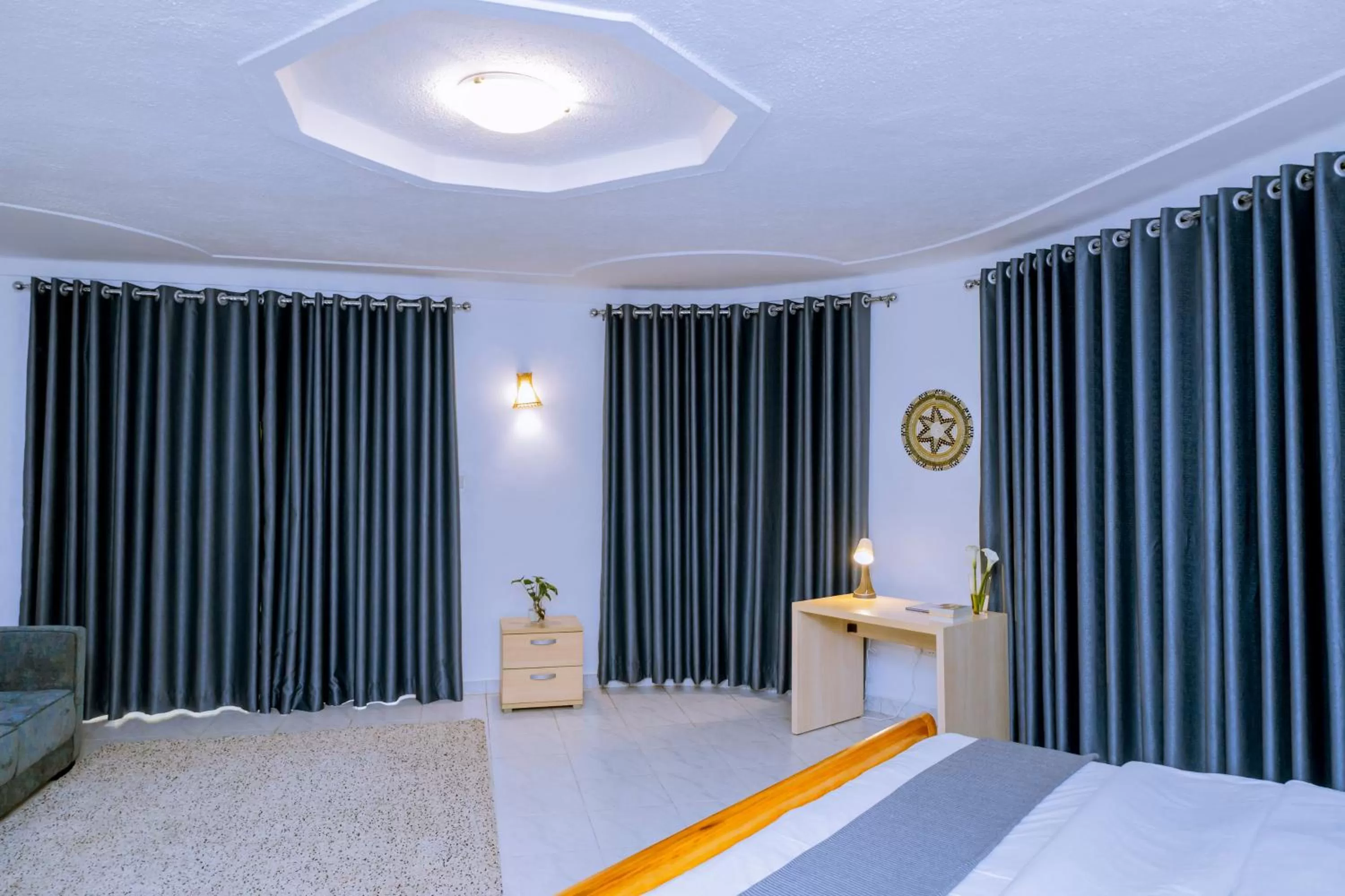 Photo of the whole room, Bed in Nature Kigali