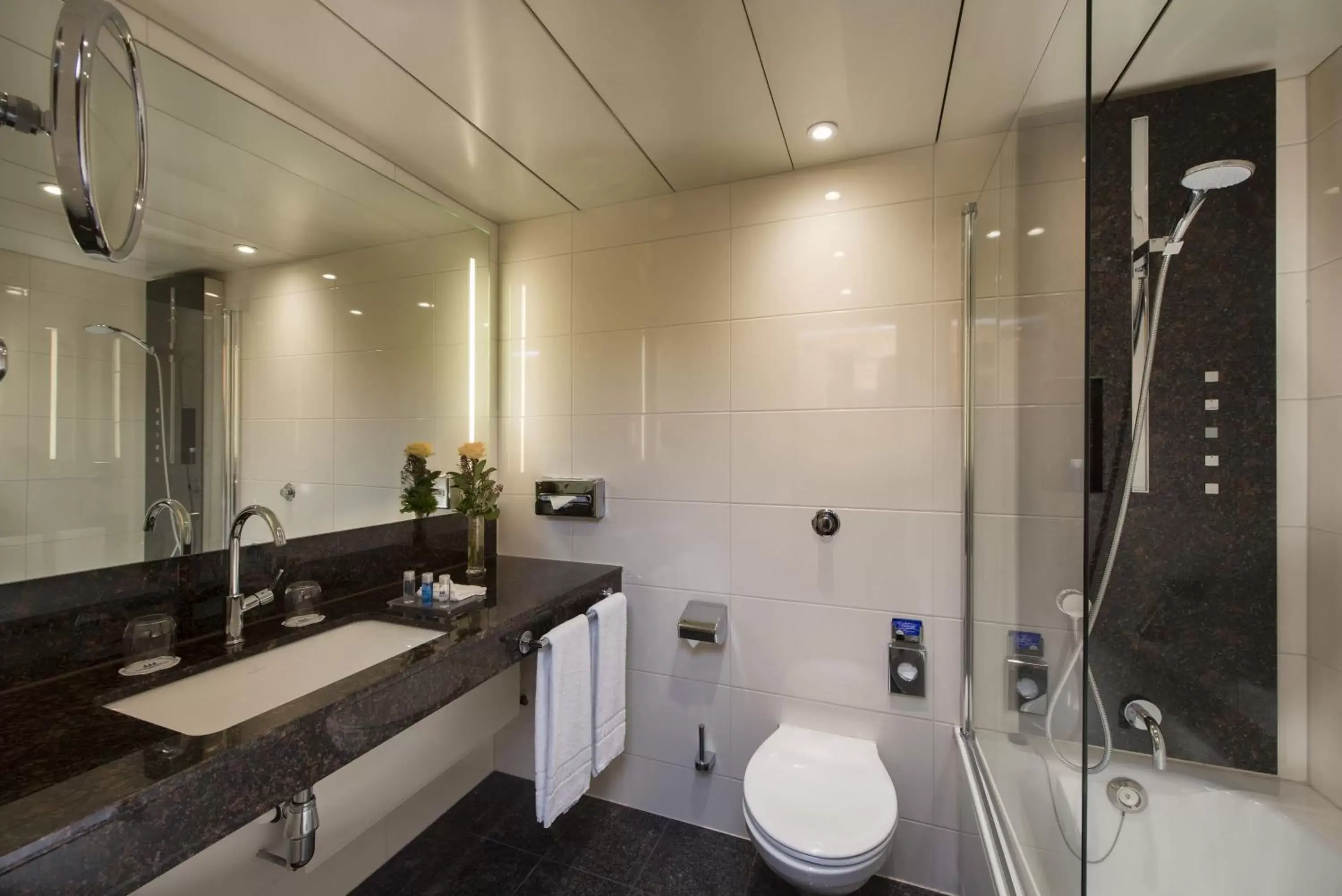 Shower, Bathroom in Maritim Hotel Stuttgart