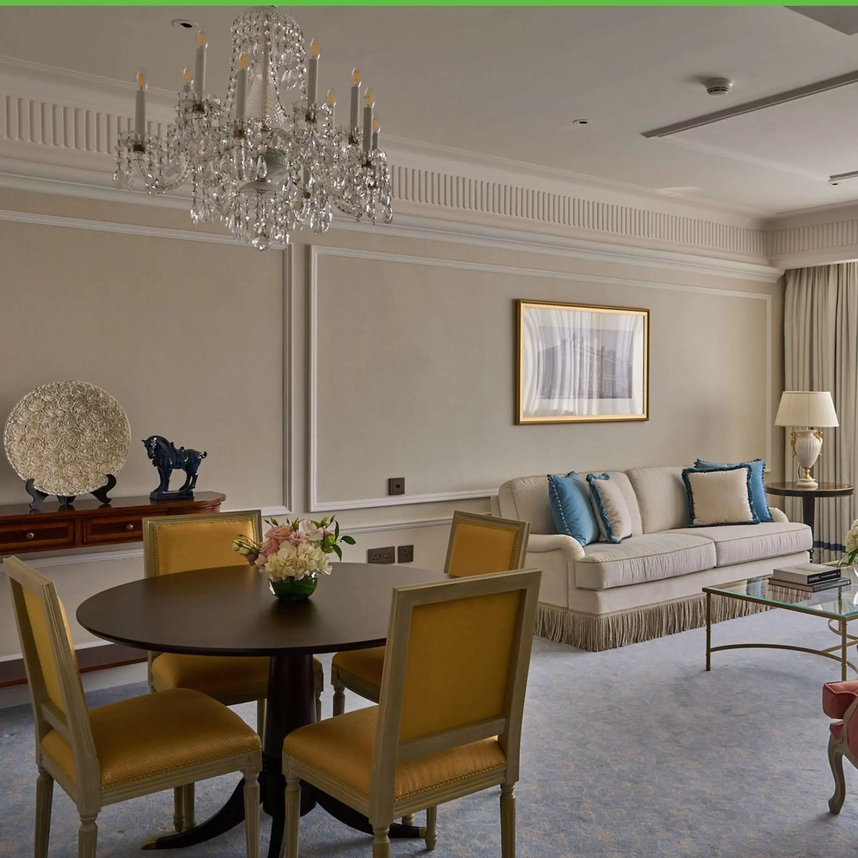 Living room, Seating Area in The Plaza Doha, LXR Hotels & Resorts