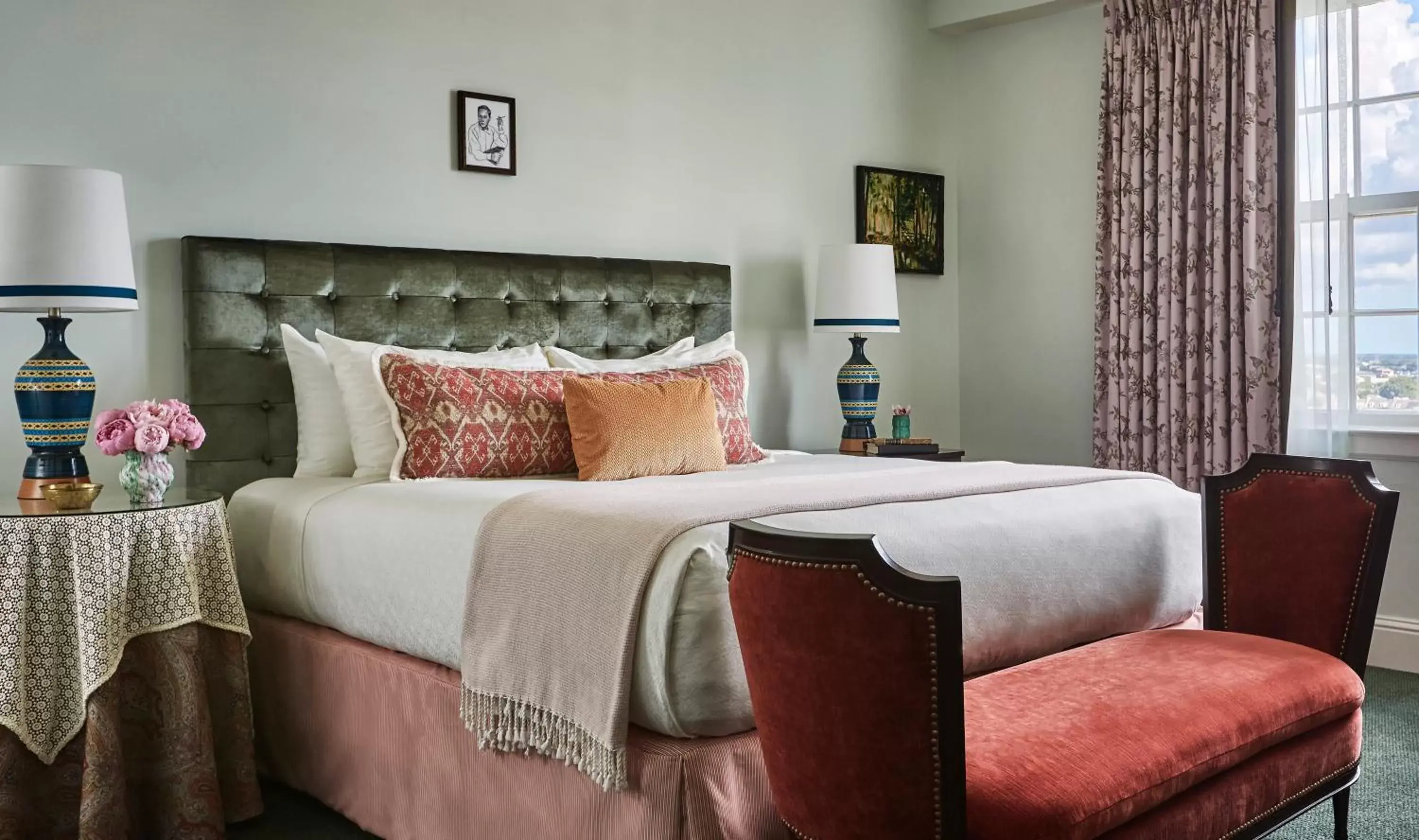 Day, Bed in The Pontchartrain Hotel Day, Bed in The Pontchartrain Hotel