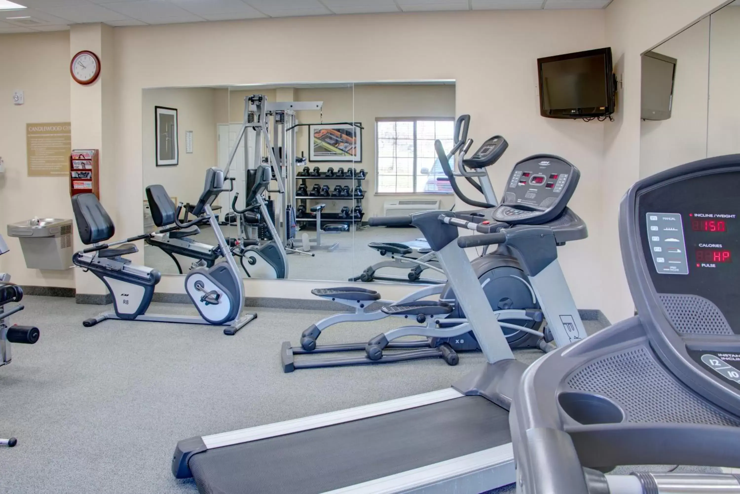 Fitness centre/facilities, Fitness Center/Facilities in Candlewood Suites Texarkana, an IHG Hotel