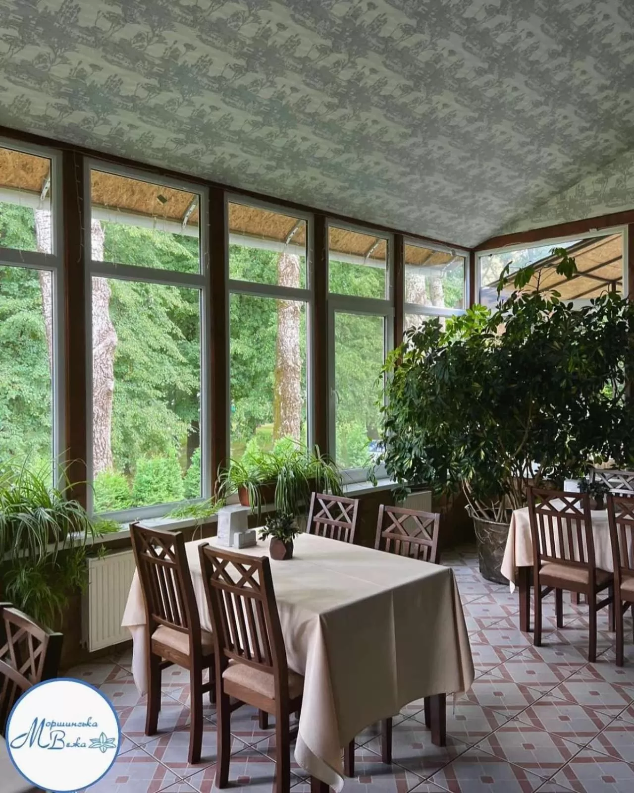 Restaurant/places to eat in Morshynska Vezha Hotel