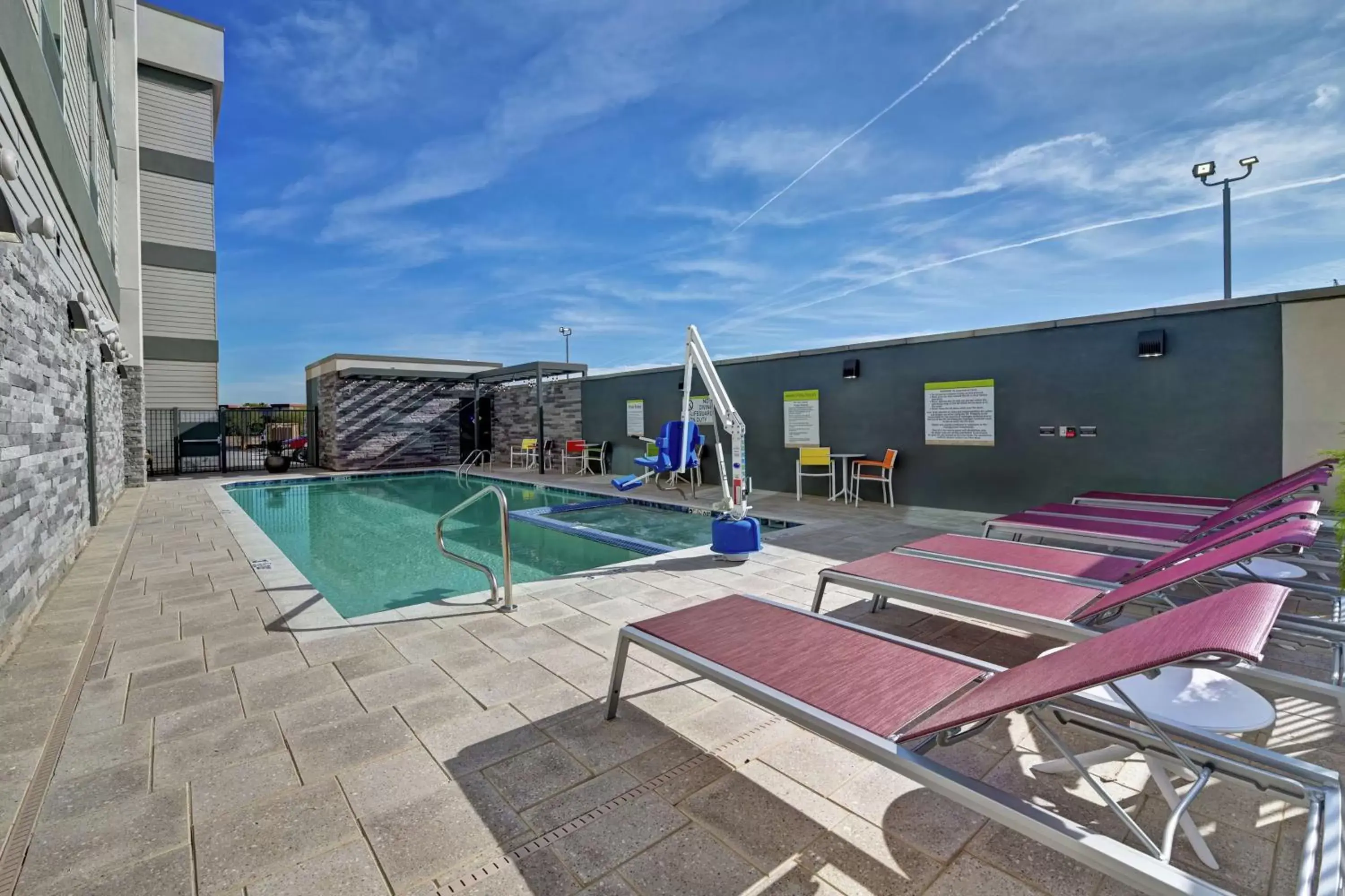 Pool view in Home2 Suites By Hilton Buckeye Phoenix