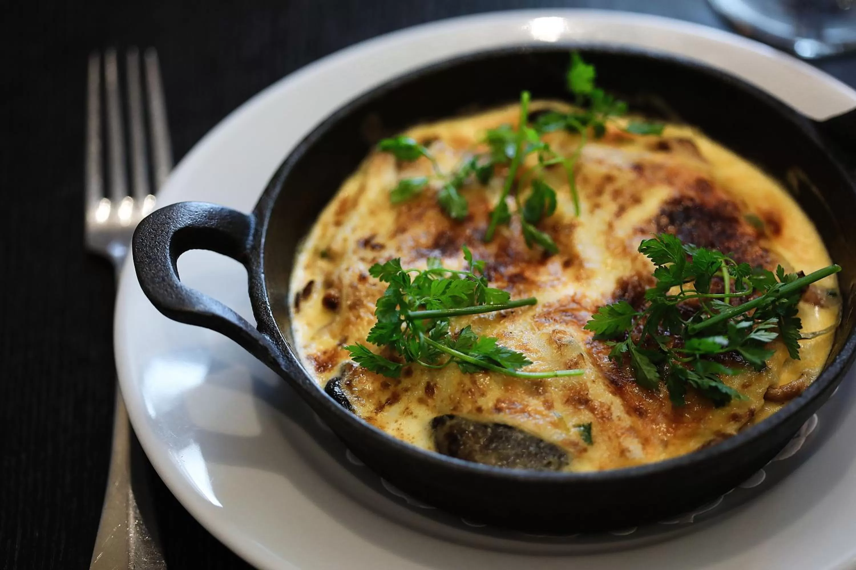 Food close-up in Hotel du Vin & Bistro Harrogate