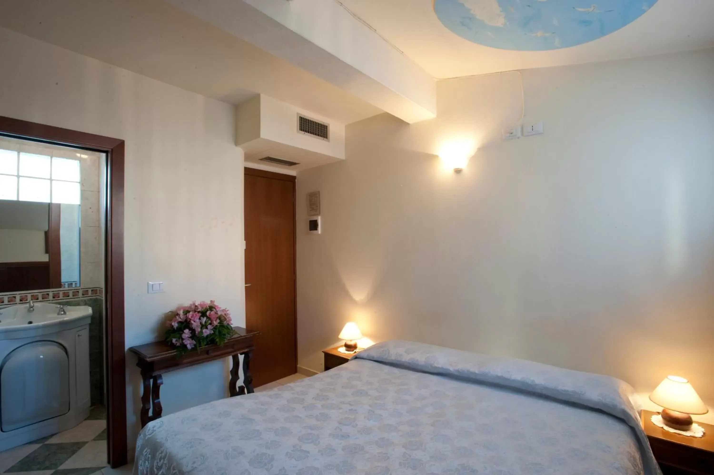 Bed in Hotel Locanda Salieri