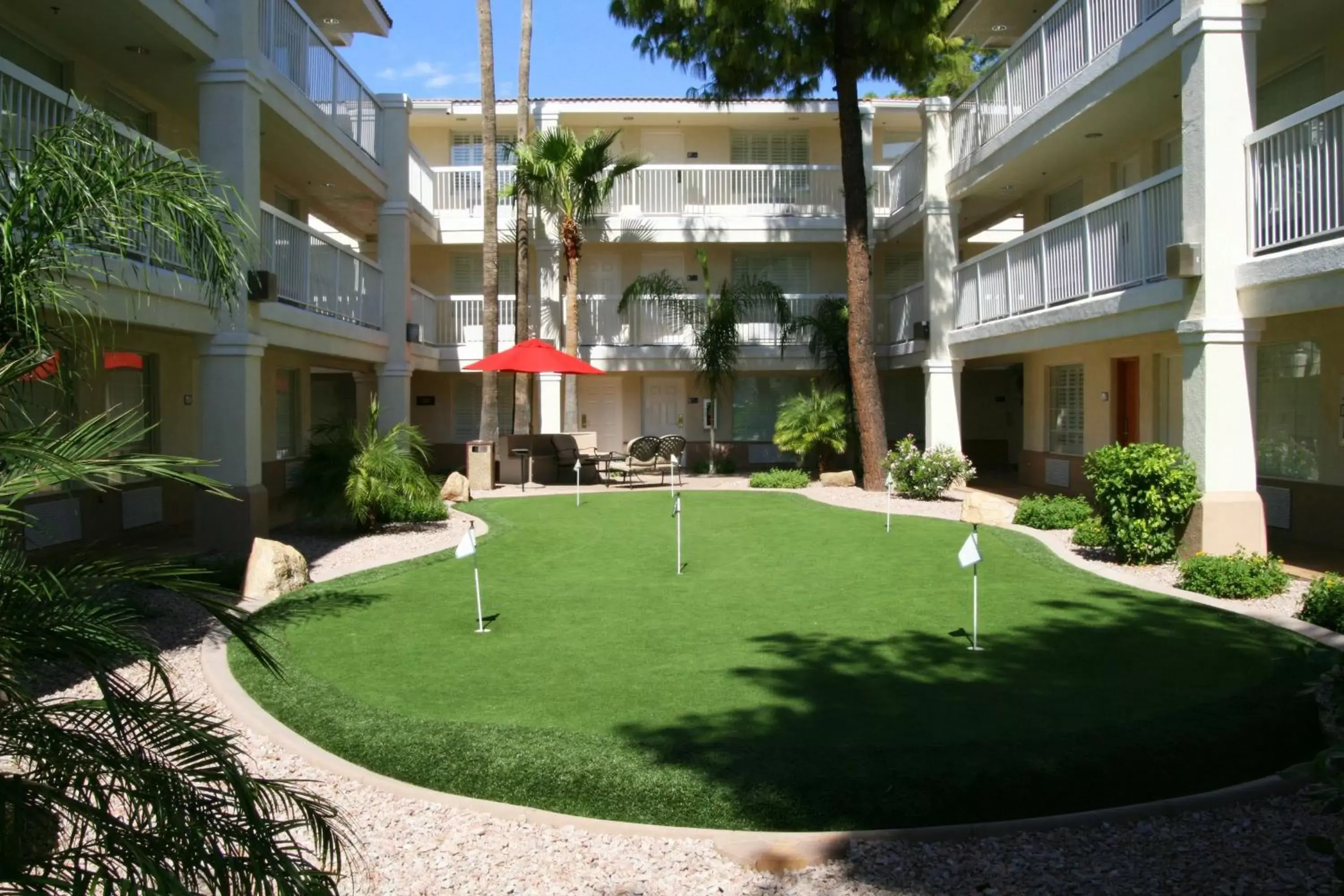 Spring, Property Building in SureStay Plus Hotel by Best Western Tempe University