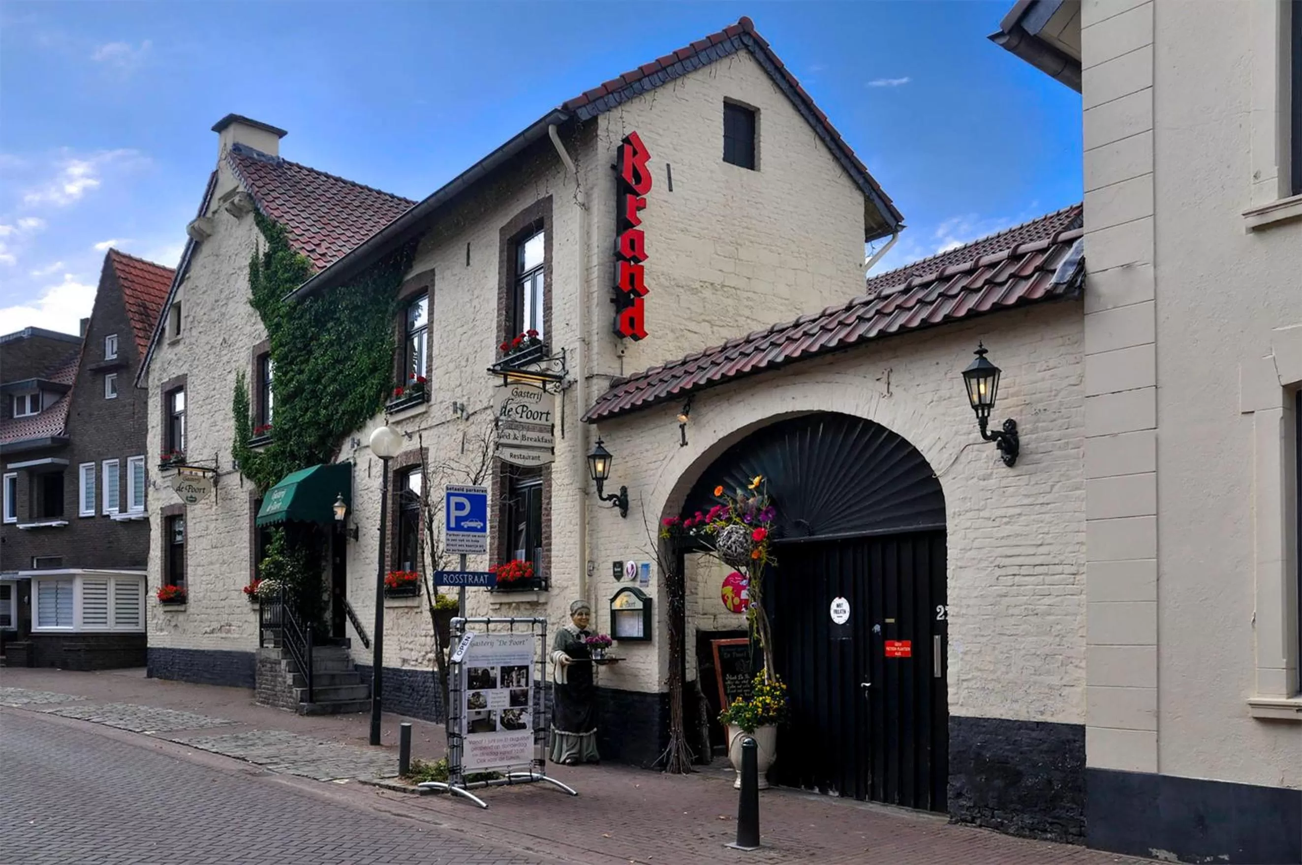 Facade/entrance in Gasterij de Poort