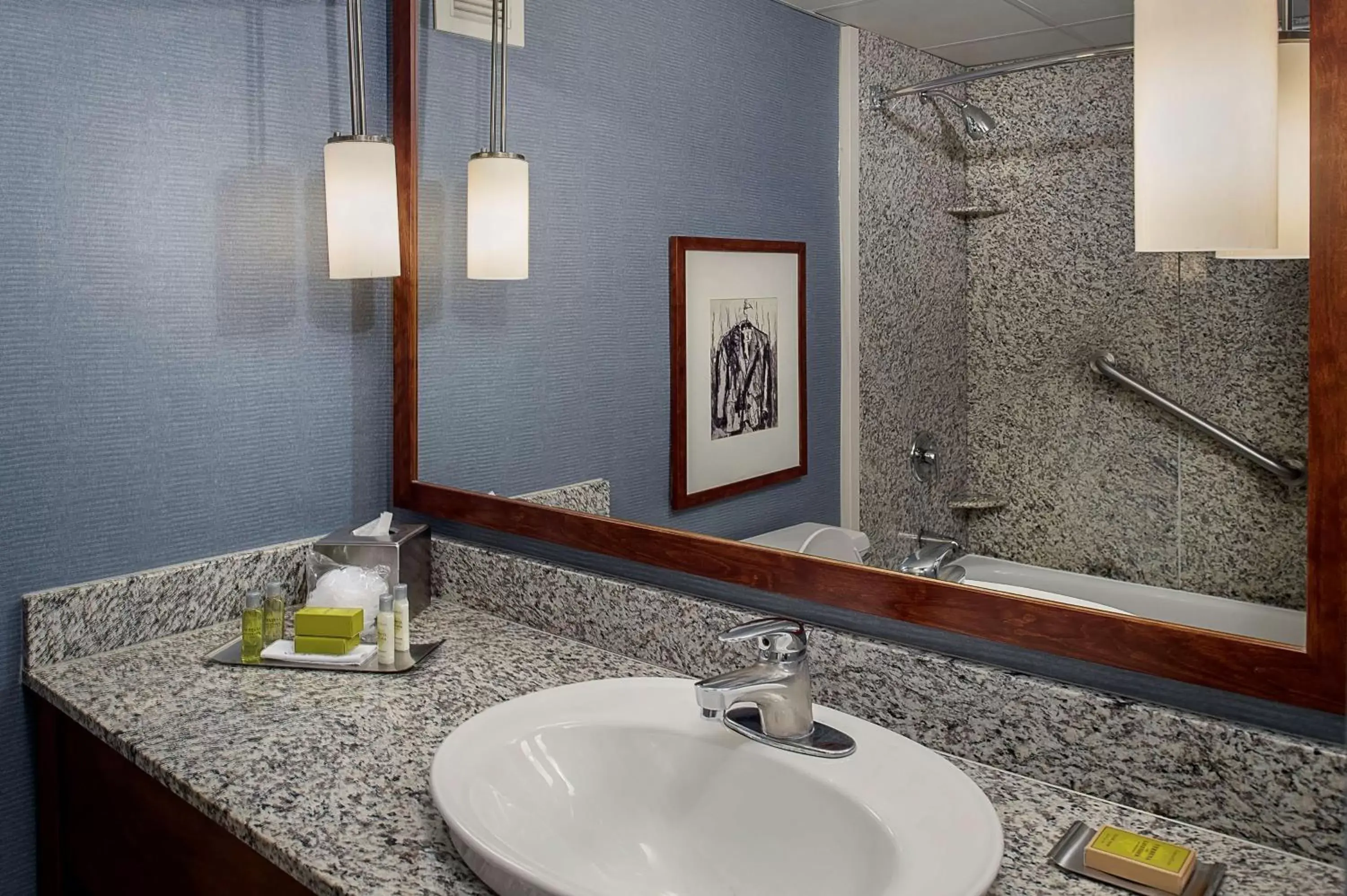 Bathroom in DoubleTree by Hilton St. Louis at Westport