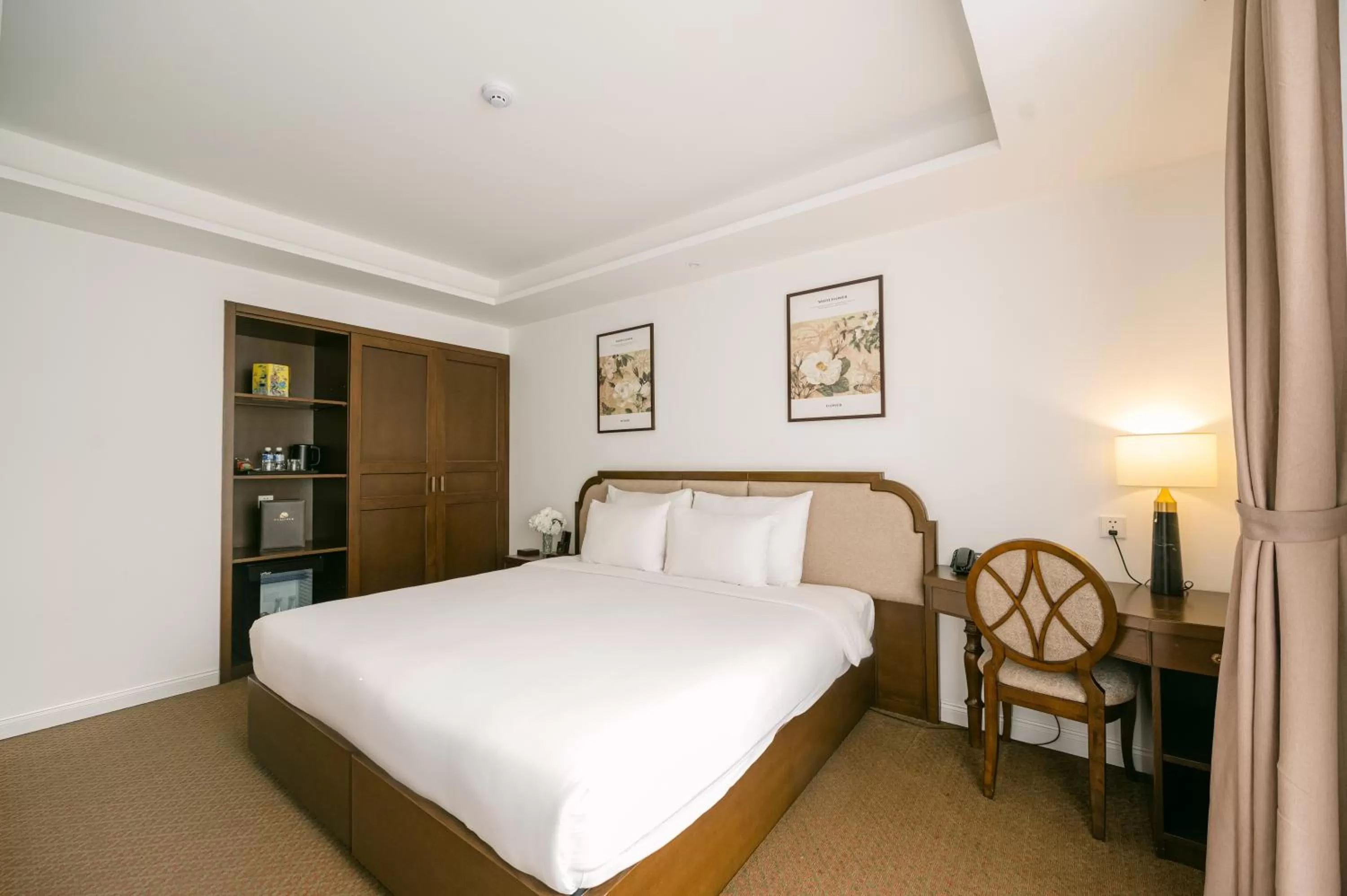 Bed in Marigold Hotel Hanoi