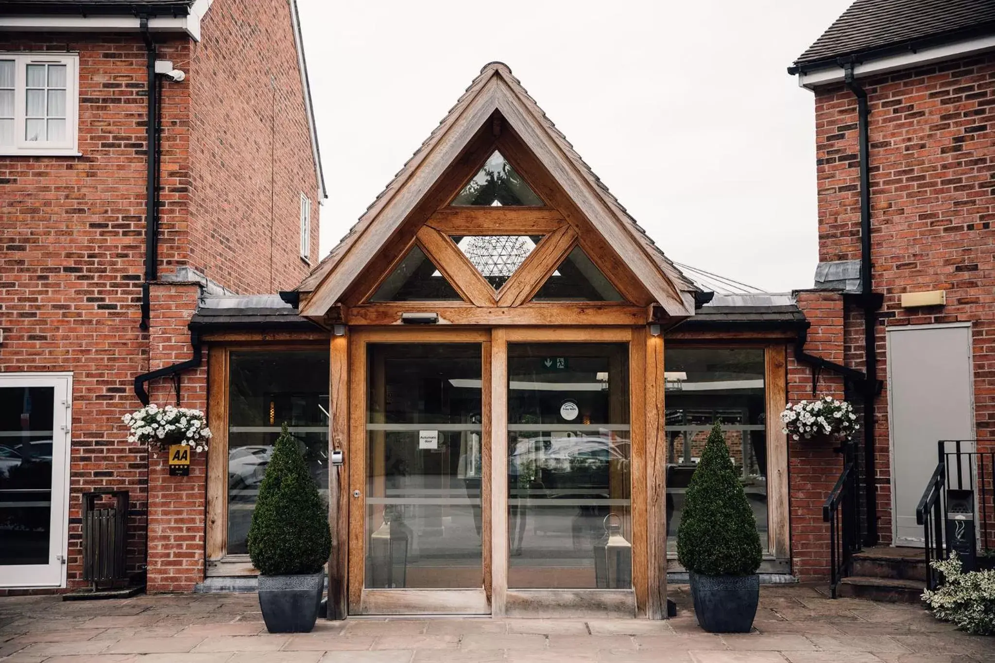 Facade/entrance in Manor House Hotel & Spa, Alsager