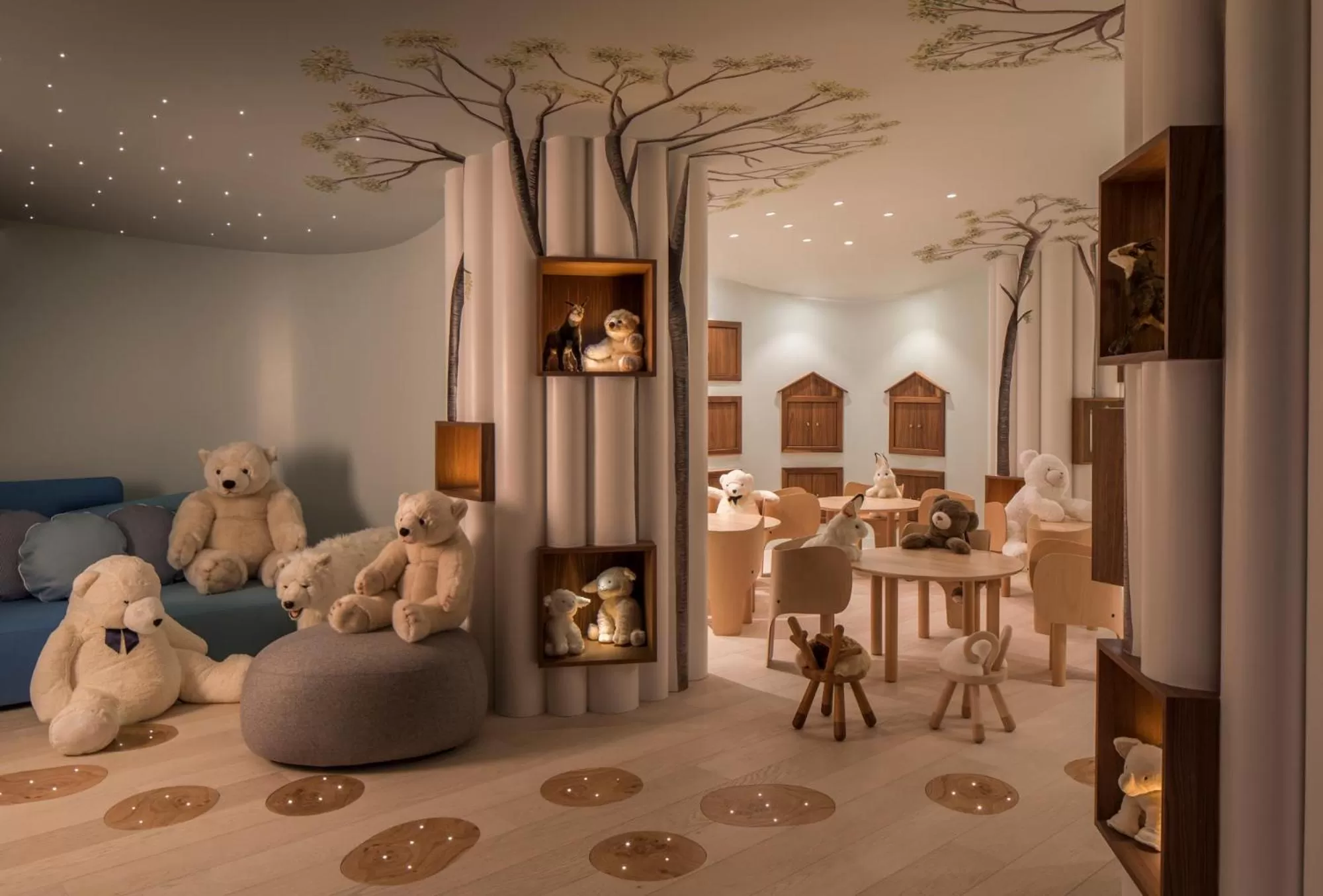 Kids's club in Four Seasons Resort Megeve