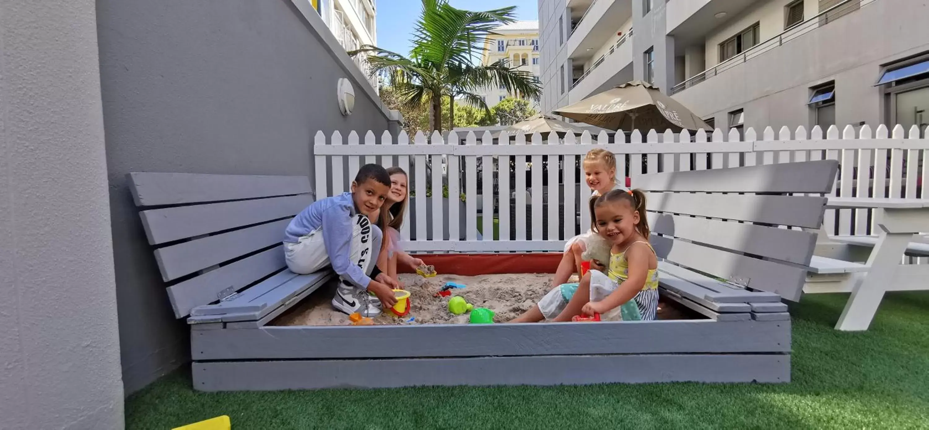 Children play ground in The Hyde All Suite Hotel