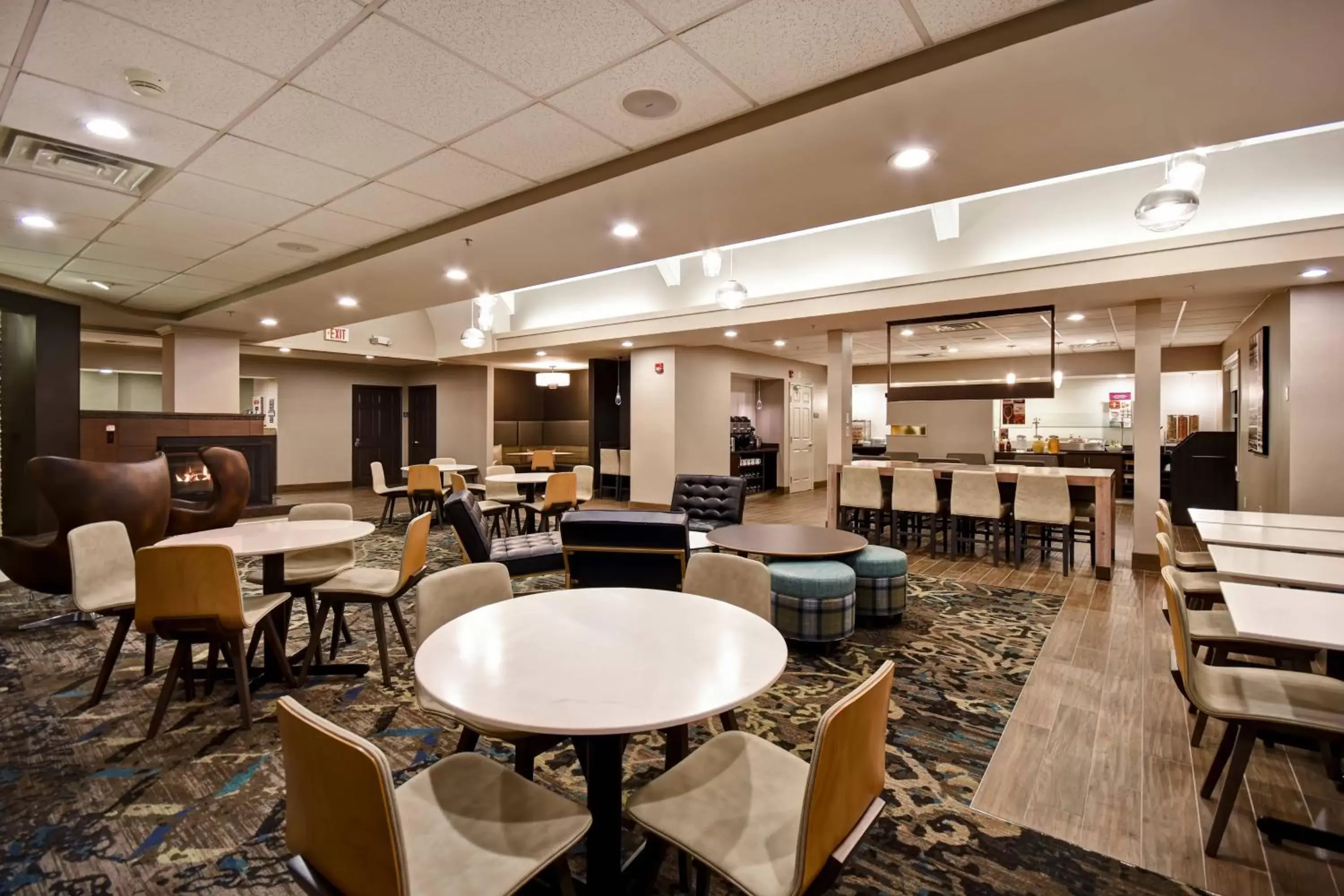 Lobby or reception, Lounge/Bar in Residence Inn by Marriott Dayton Beavercreek