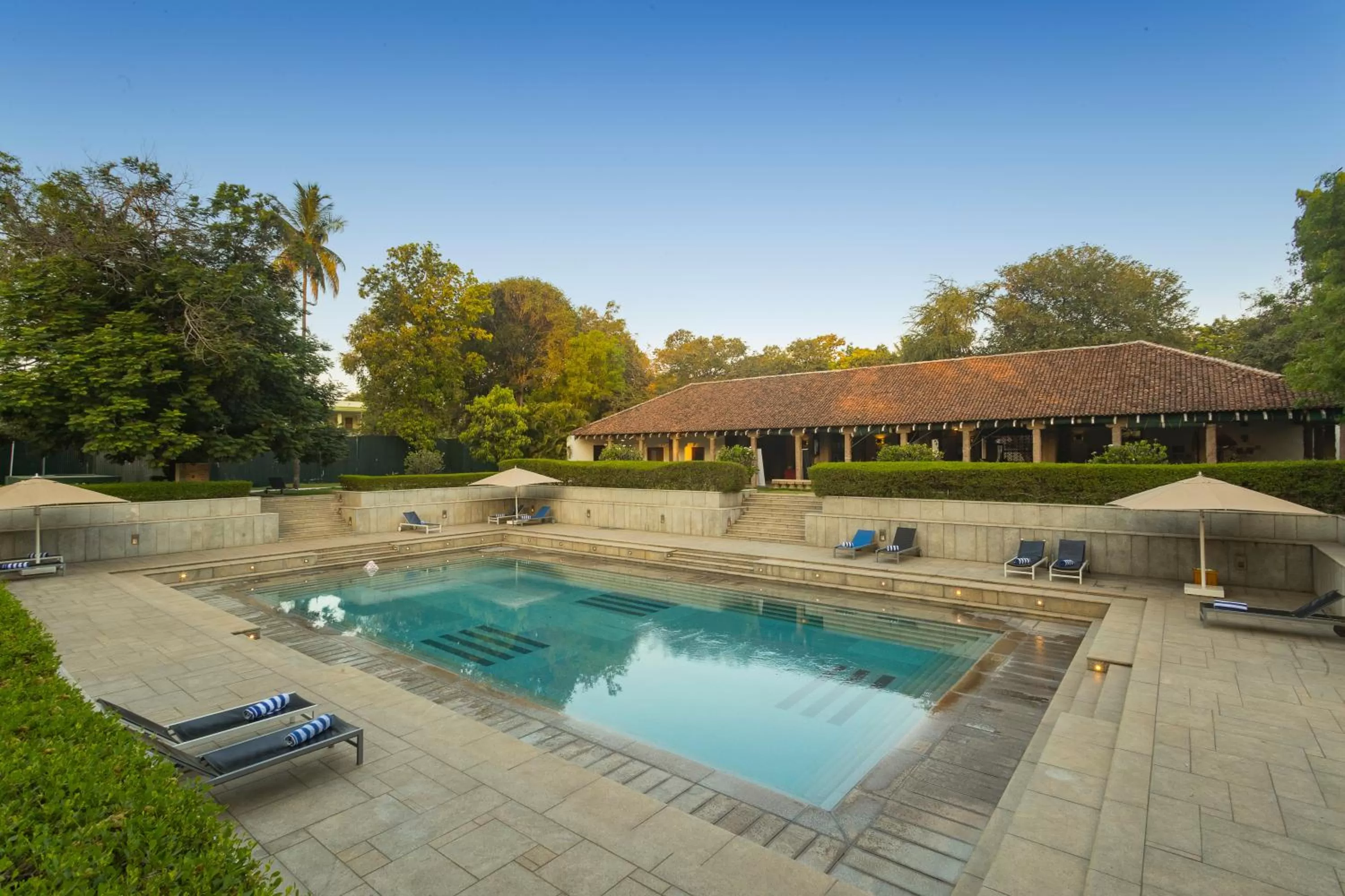 Pool view in Heritage Madurai