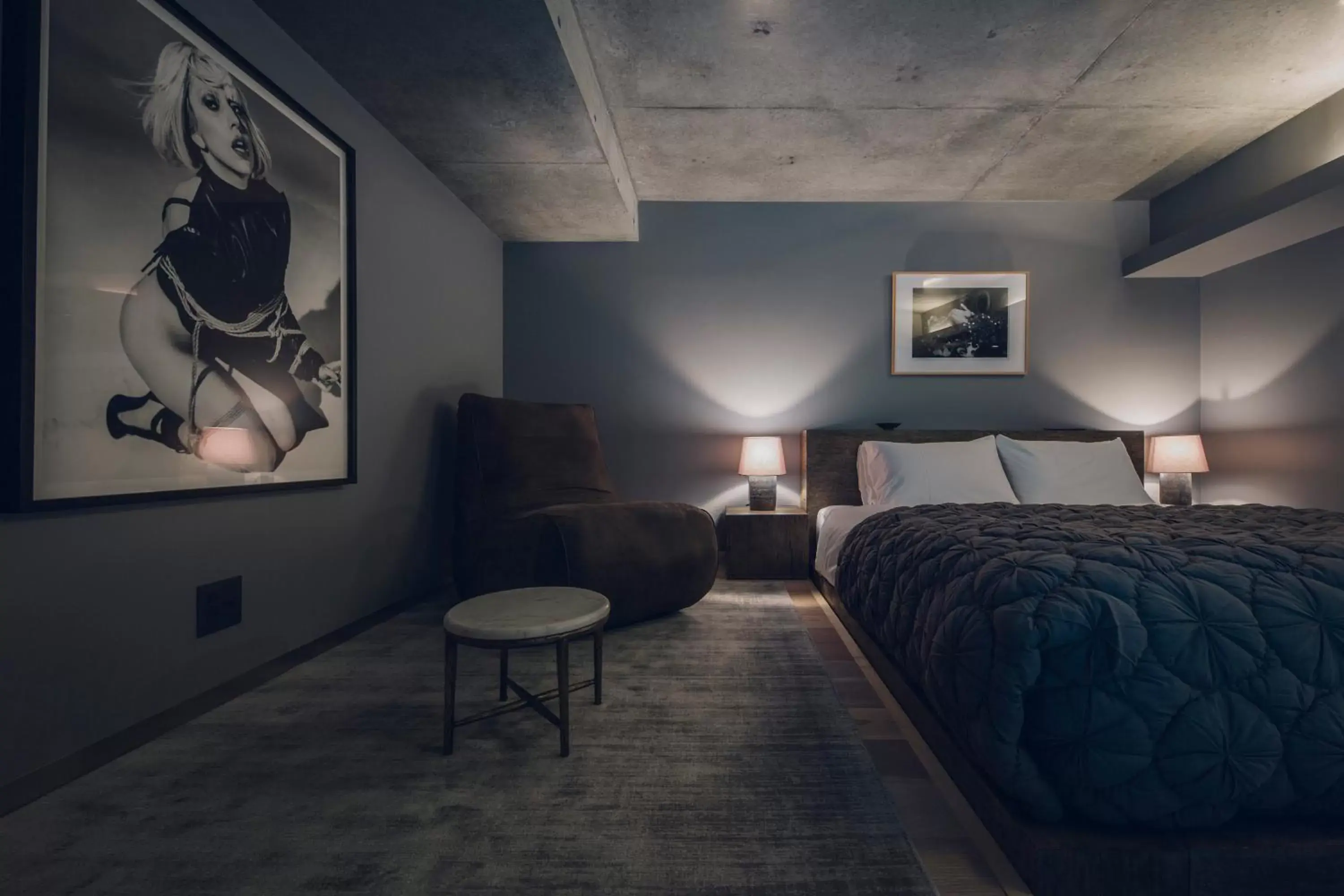 Bed in node hotel