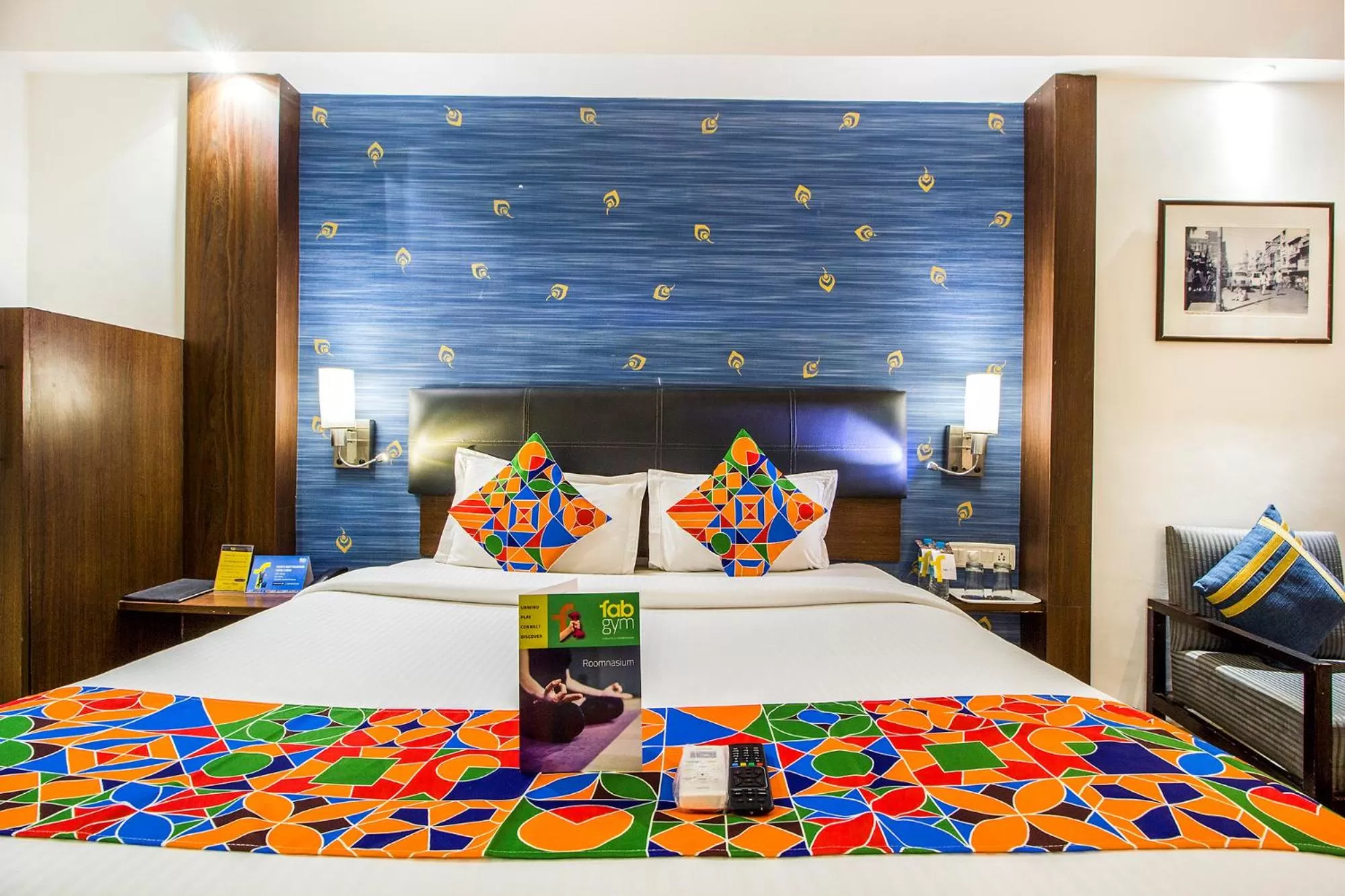 Bedroom, Bed in FabHotel Kalyan - Nr Dairy Dan Circle