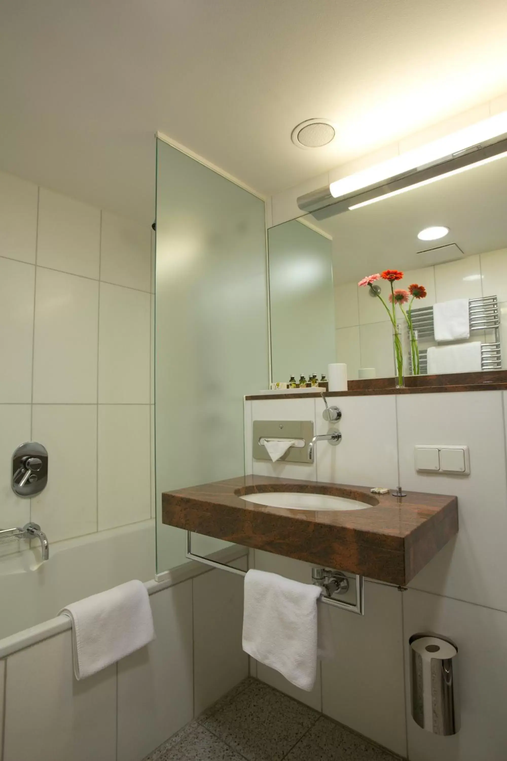 Shower, Bathroom in Appartement-Hotel an der Riemergasse