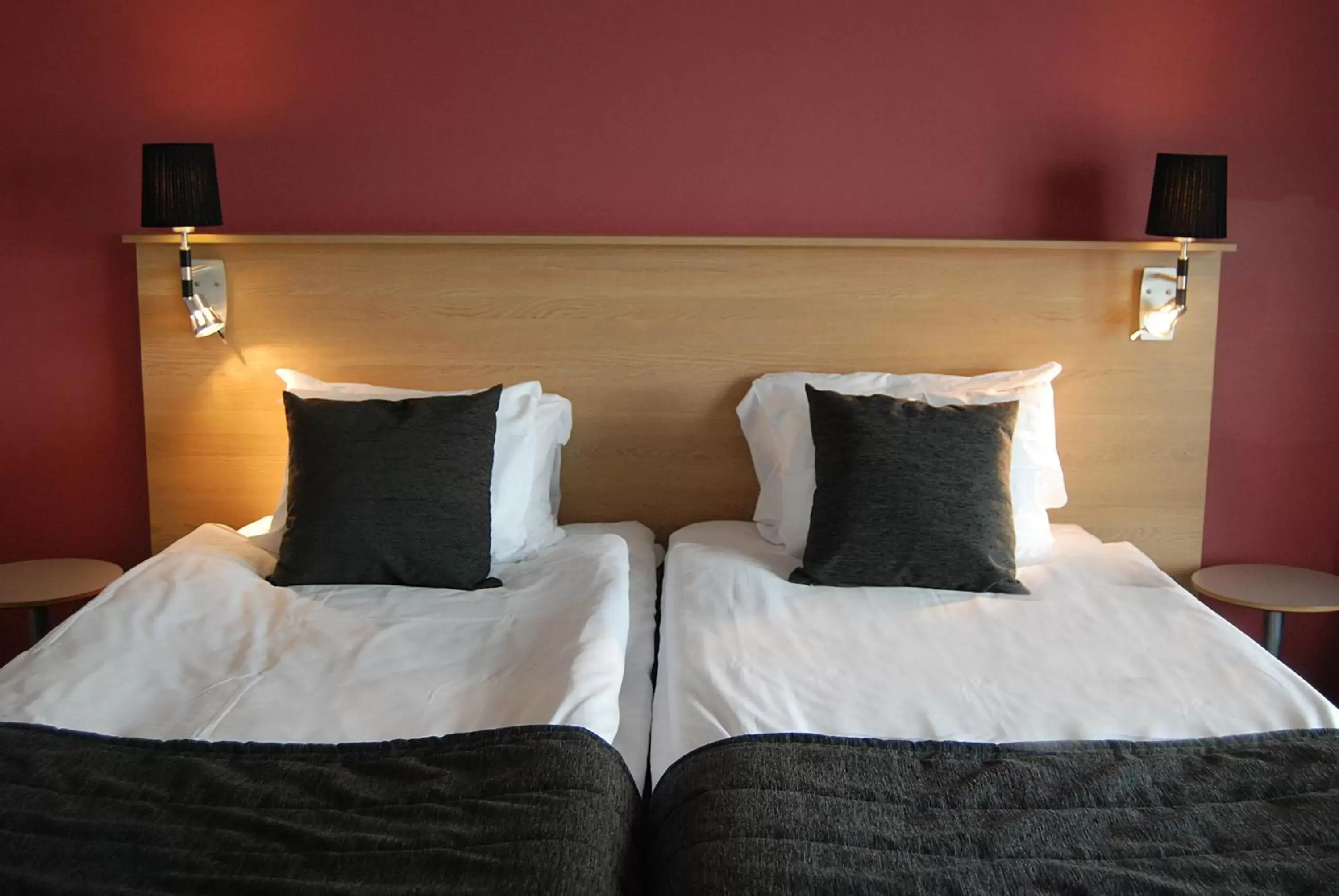 Bed in Skara Konst Hotell