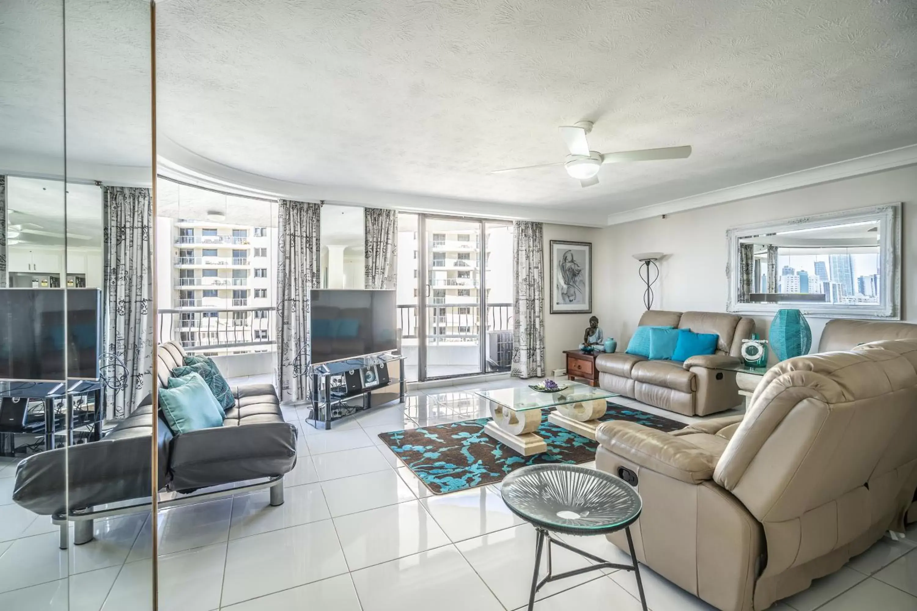 Seating Area in Biarritz Apartments