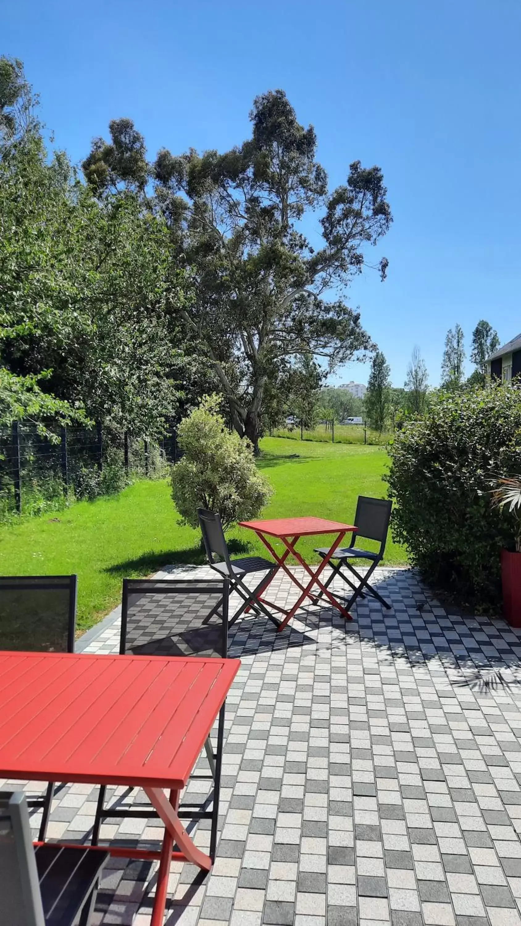 Patio, Garden in ibis Vannes