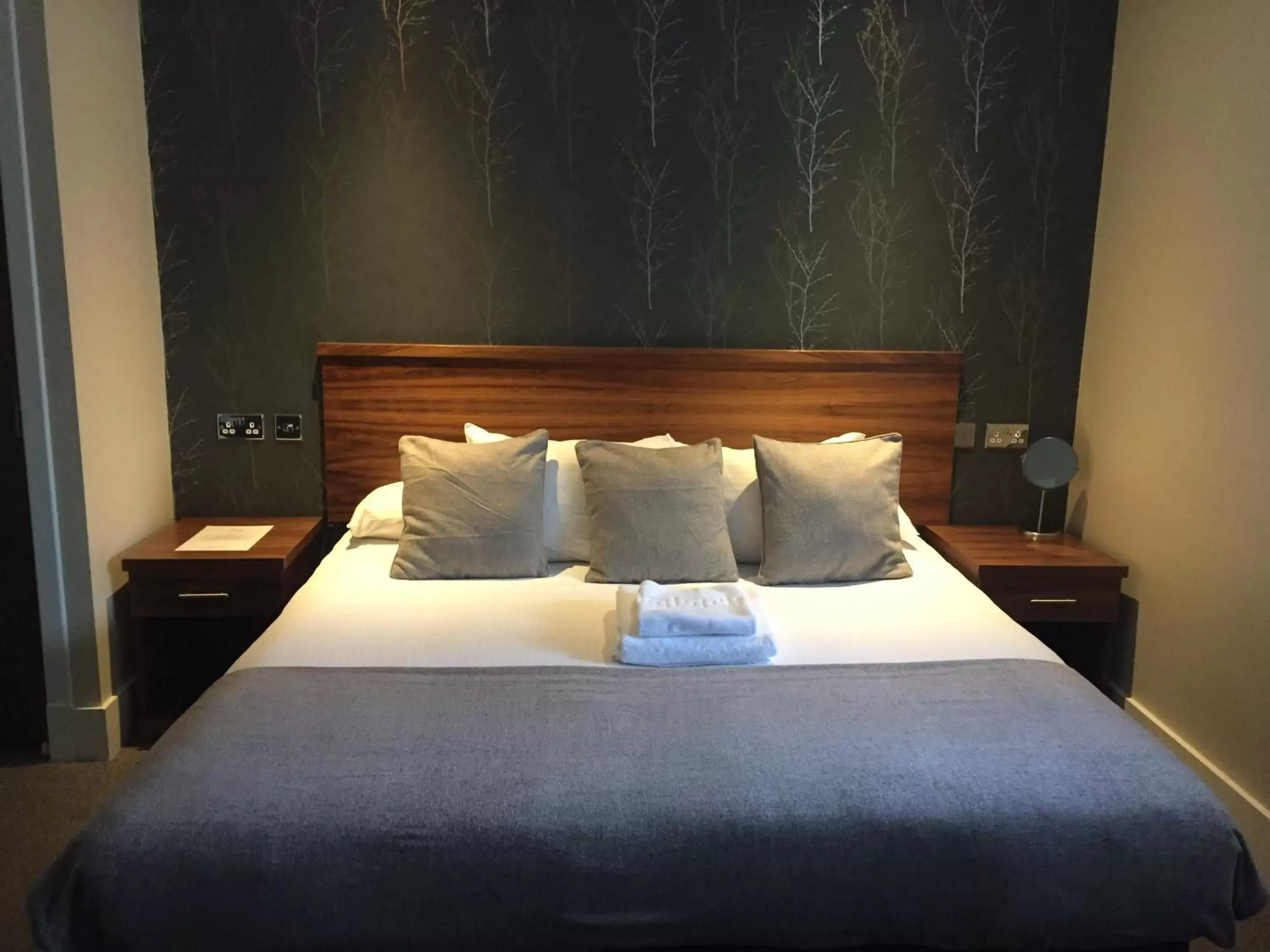 Bed in The Craibstone Suites